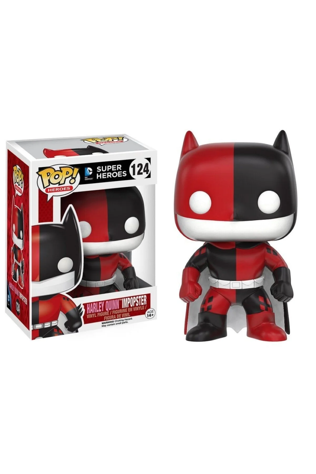 فیگور FUNKO POP! POP HEROES DC SUPER HARLEY QUINN IMPOSTER 124 BATMAN MASKOETİCARET