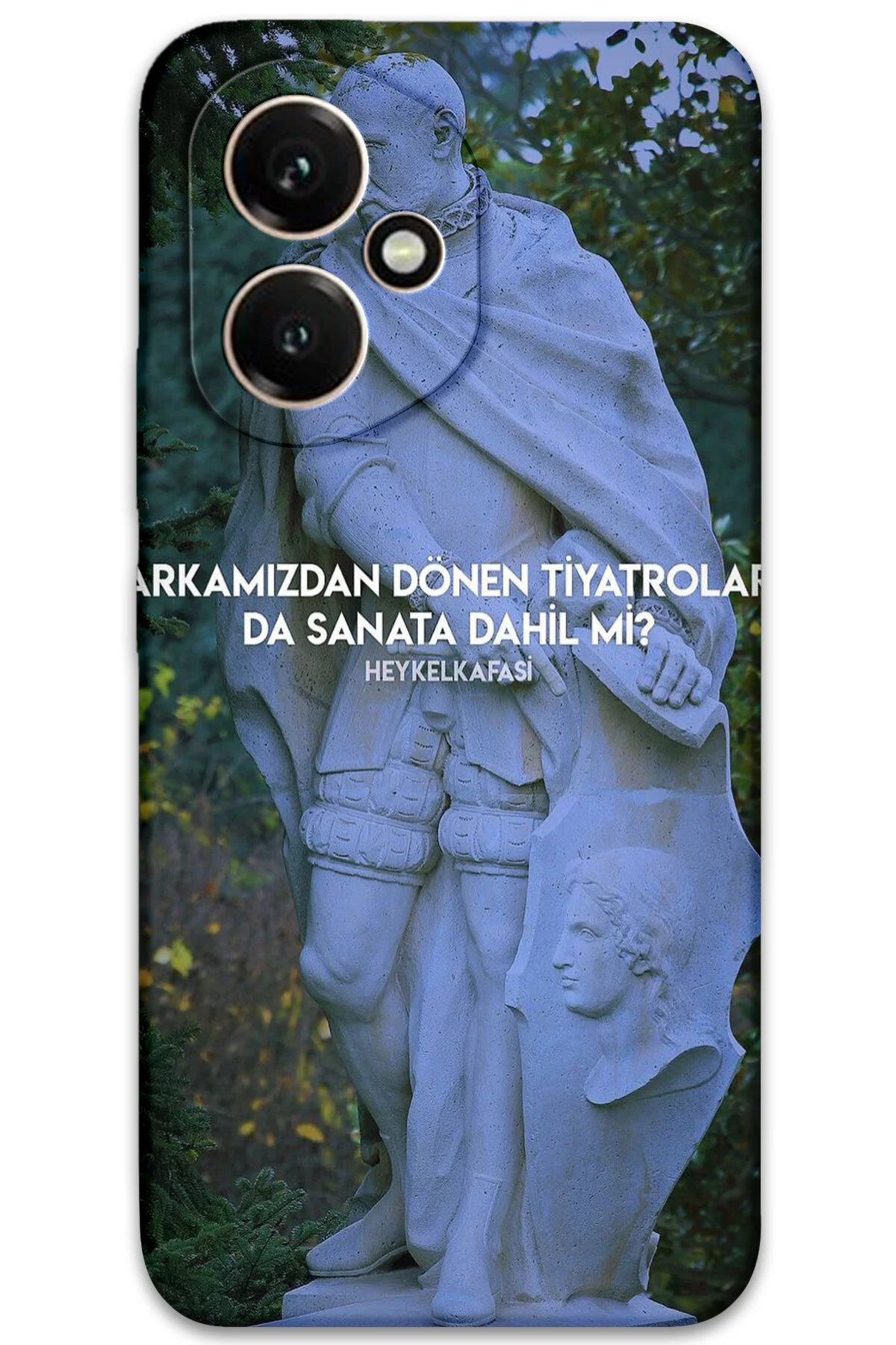 کاور و قاب جلد پشتی طرح دار با الگوی HD HONOR 400 CASE سینمای چرخشی MRCİLETİSİM