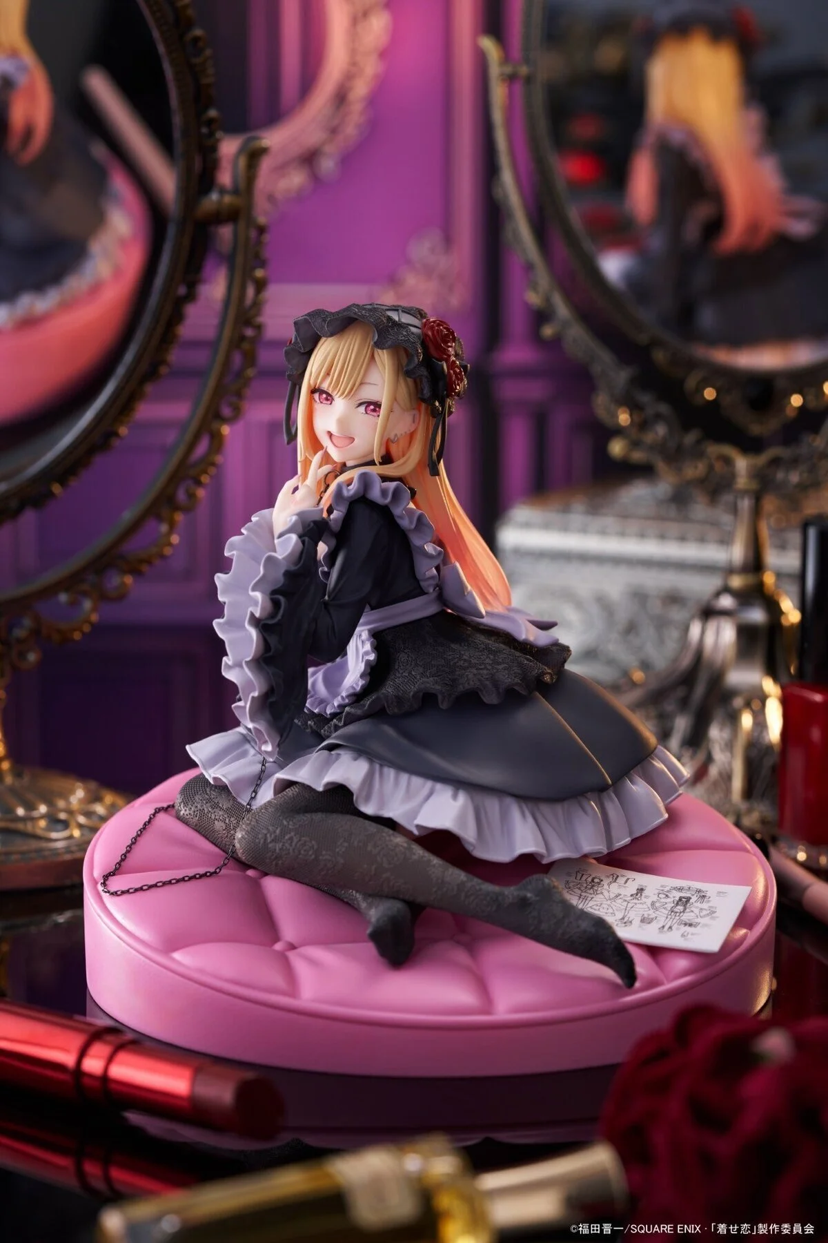 فیگور MY DRESS UP DARLING AMP+ MARIN KITAGAWA OF SHIZUKU KUROE VER. انیمه FIGURE 15 CM از ترکیه Taito