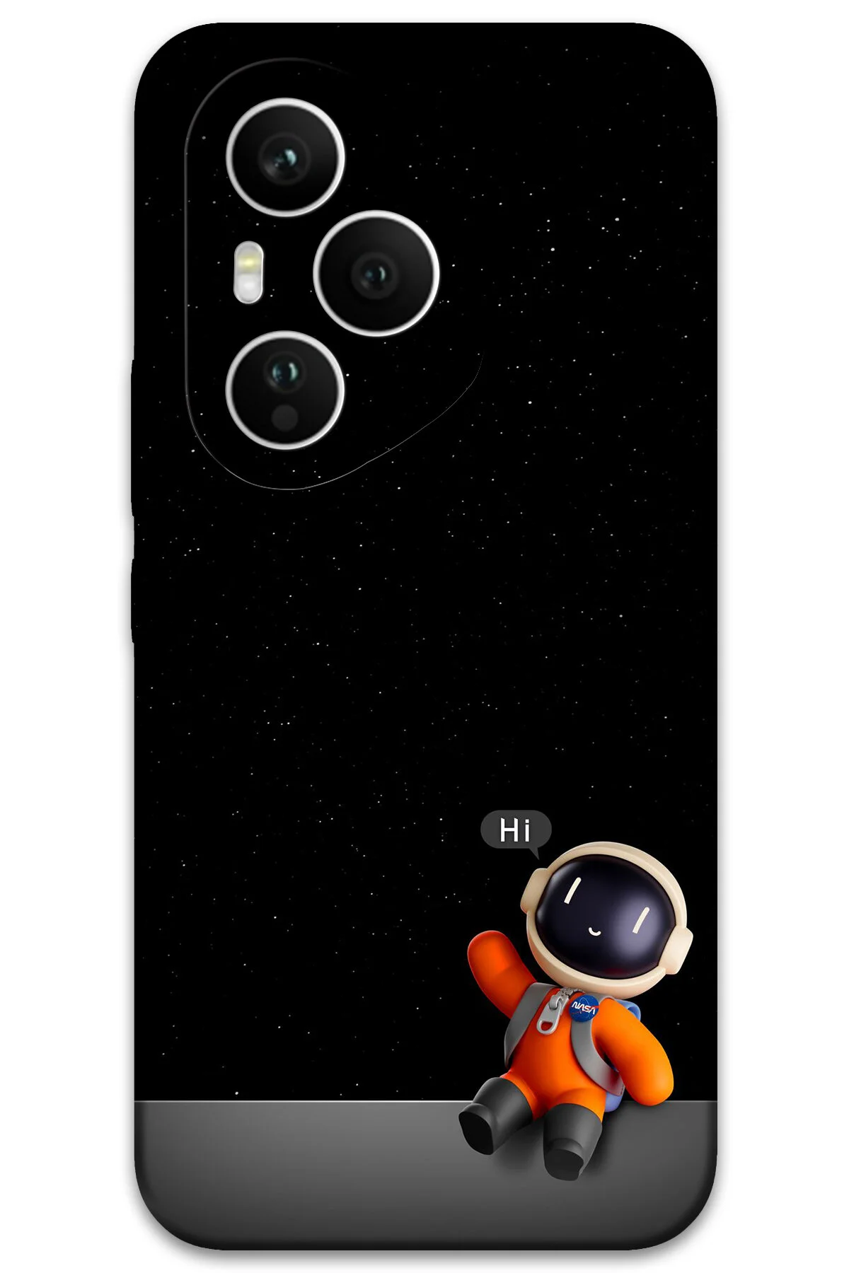 کاور و قاب پشتی طرح دار با الگوی HD HUAWEI HONOR 400 PRO ASTRONAUT سلام MRCİLETİSİM