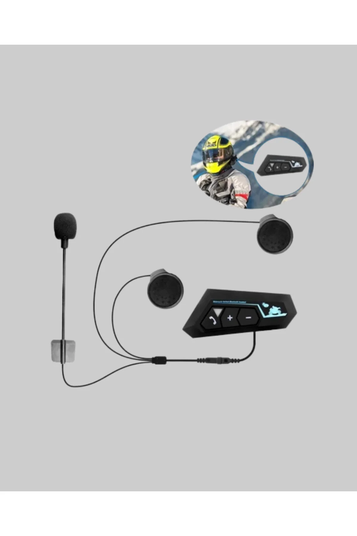 اینترکام هدست بلوتوث کلاه BT22 5.0 حذف نویز و استفاده بدون هندزفری TJAILD7463 25 Shn