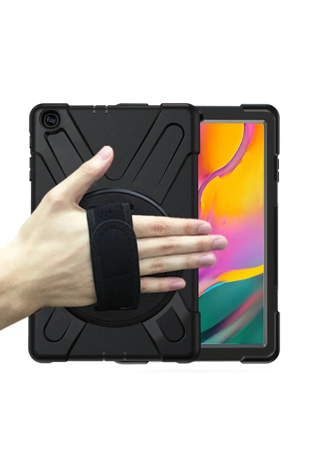 کاور تبلت شگفت انگیز LITAETREND SAMSUNG GALAXY TAB A 10.1 CASE مشکی Litae