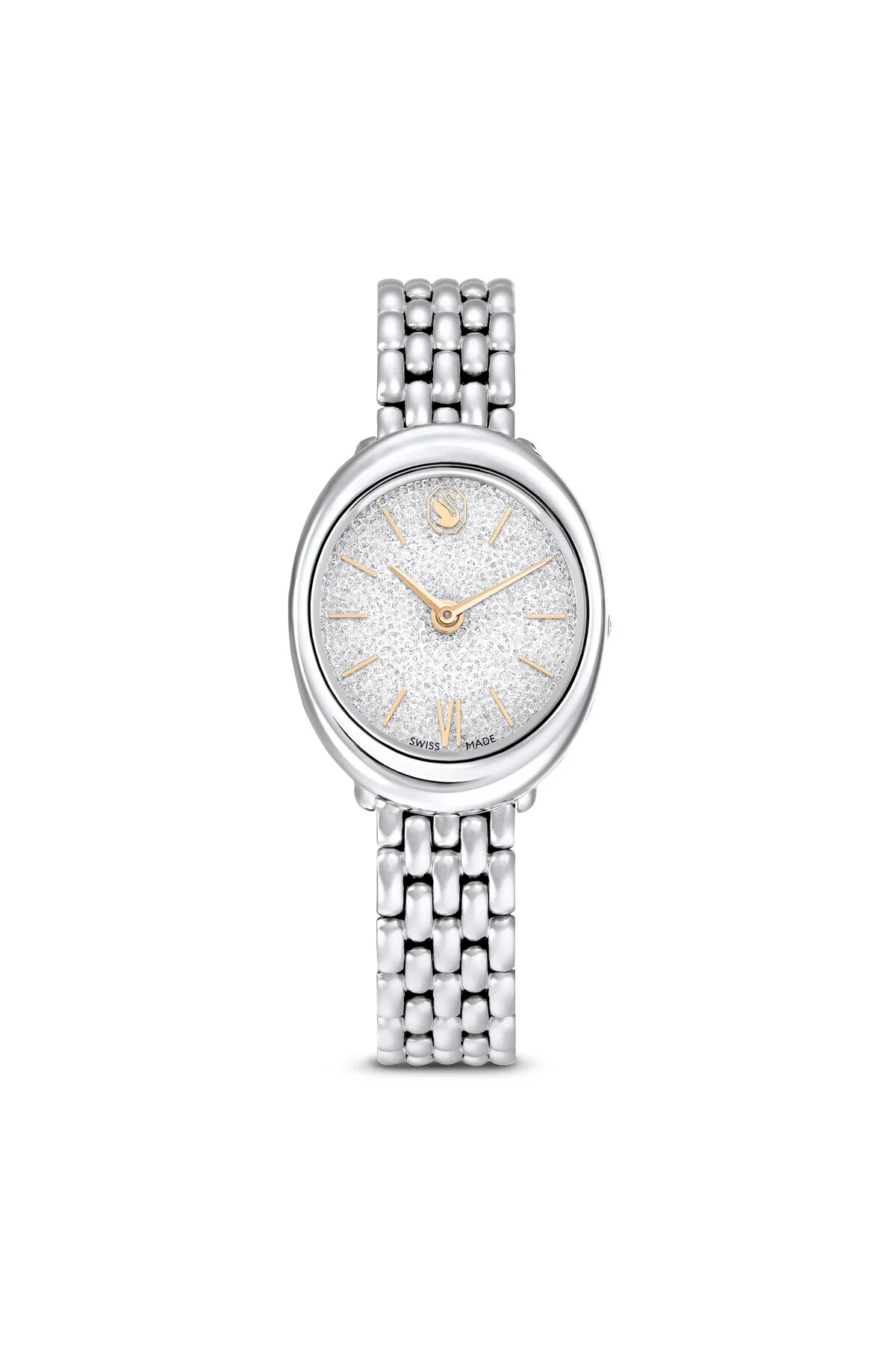 ساعت زنانه 5717590 SWAROVSKI WIRSTWATCH IMBER OVAL: MB STS WHITE سواروسکی اورجینال Swarovski