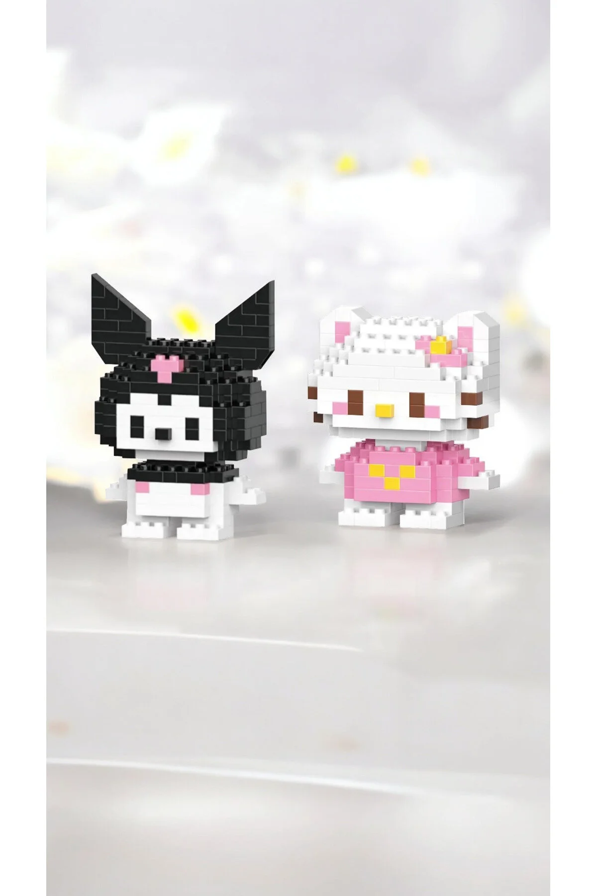پازل سه بعدی مجموعه 2 HELLO KITTY AND KUROMI Lilibin