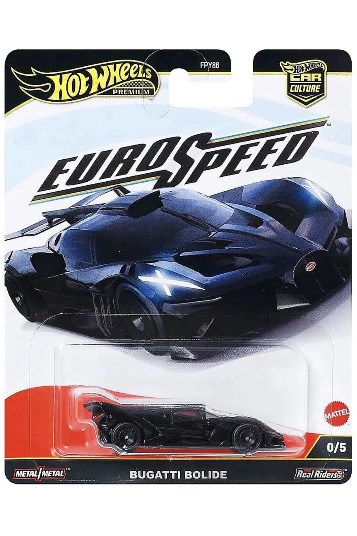 ماشین اسباب بازی BUGATTI BOLIDE CHASE 0 5 RARE CAR از ترکیه HOT WHEELS