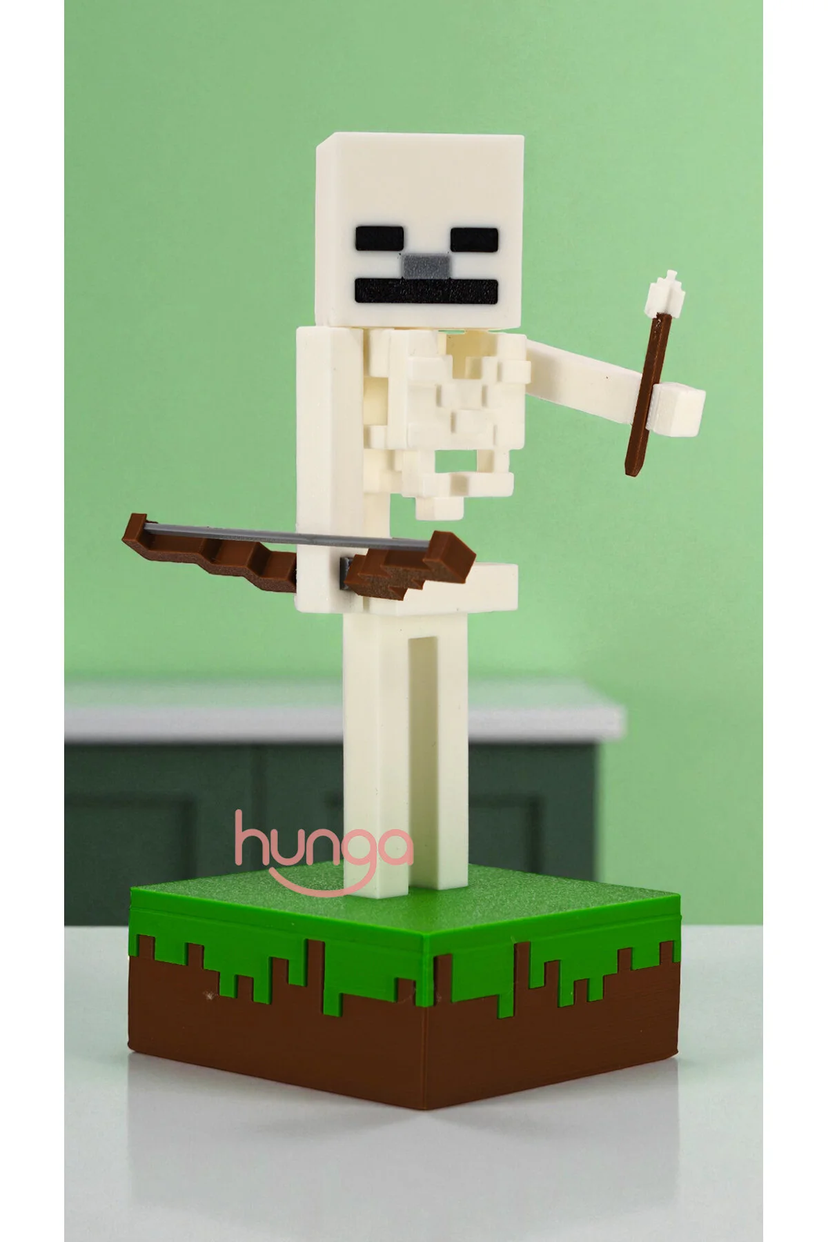فیگور MINECRAFT SKELETON FIGUR اورجینال Hunga