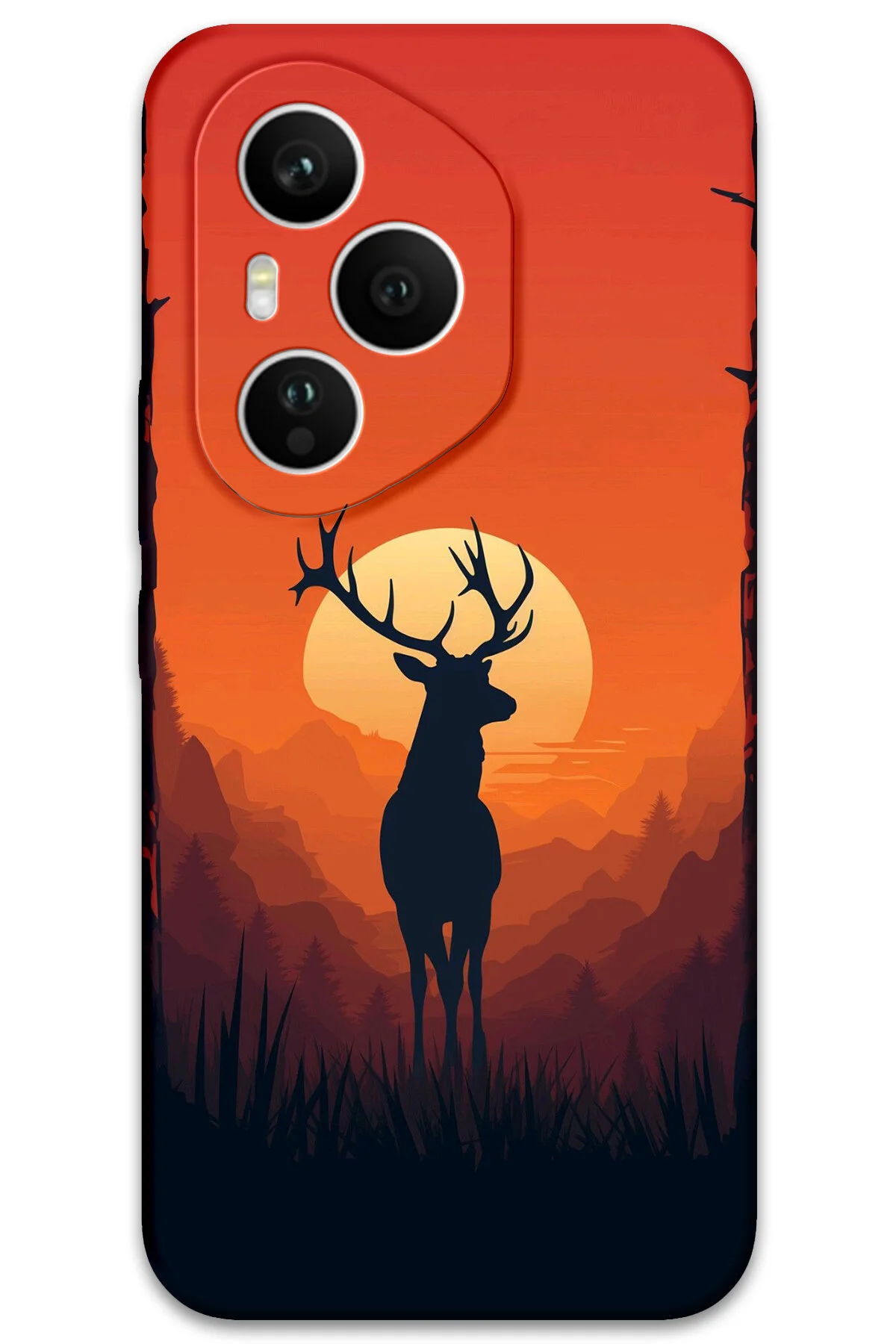 کاور و قاب پشتی طرح HD هوآوی HONOR 400 PRO DEER MRCİLETİSİM