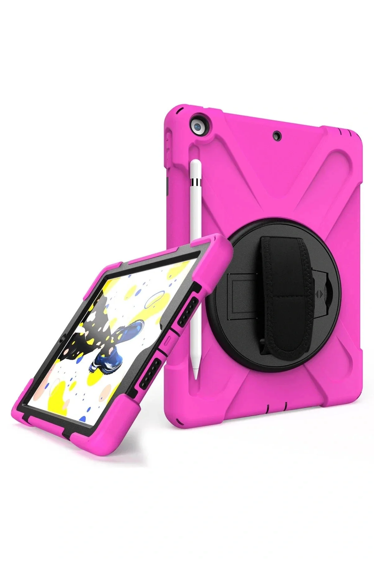 کاور تبلت جلد شگفت انگیز LITAETREND IPAD 5 AIR 9.7 CASE صورتی Litae