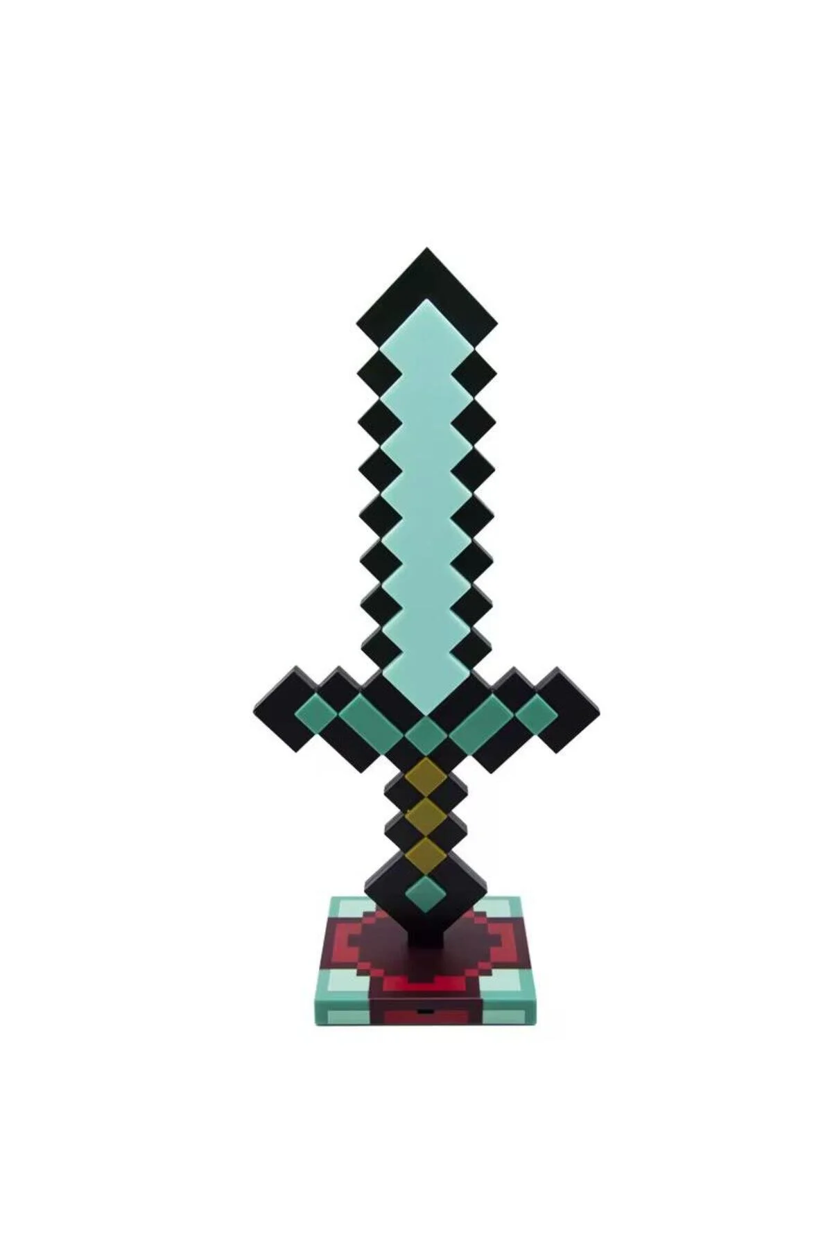 چراغ رومیزی و خواب تزیین روشنایی شمشیر MINECRAFT BENT