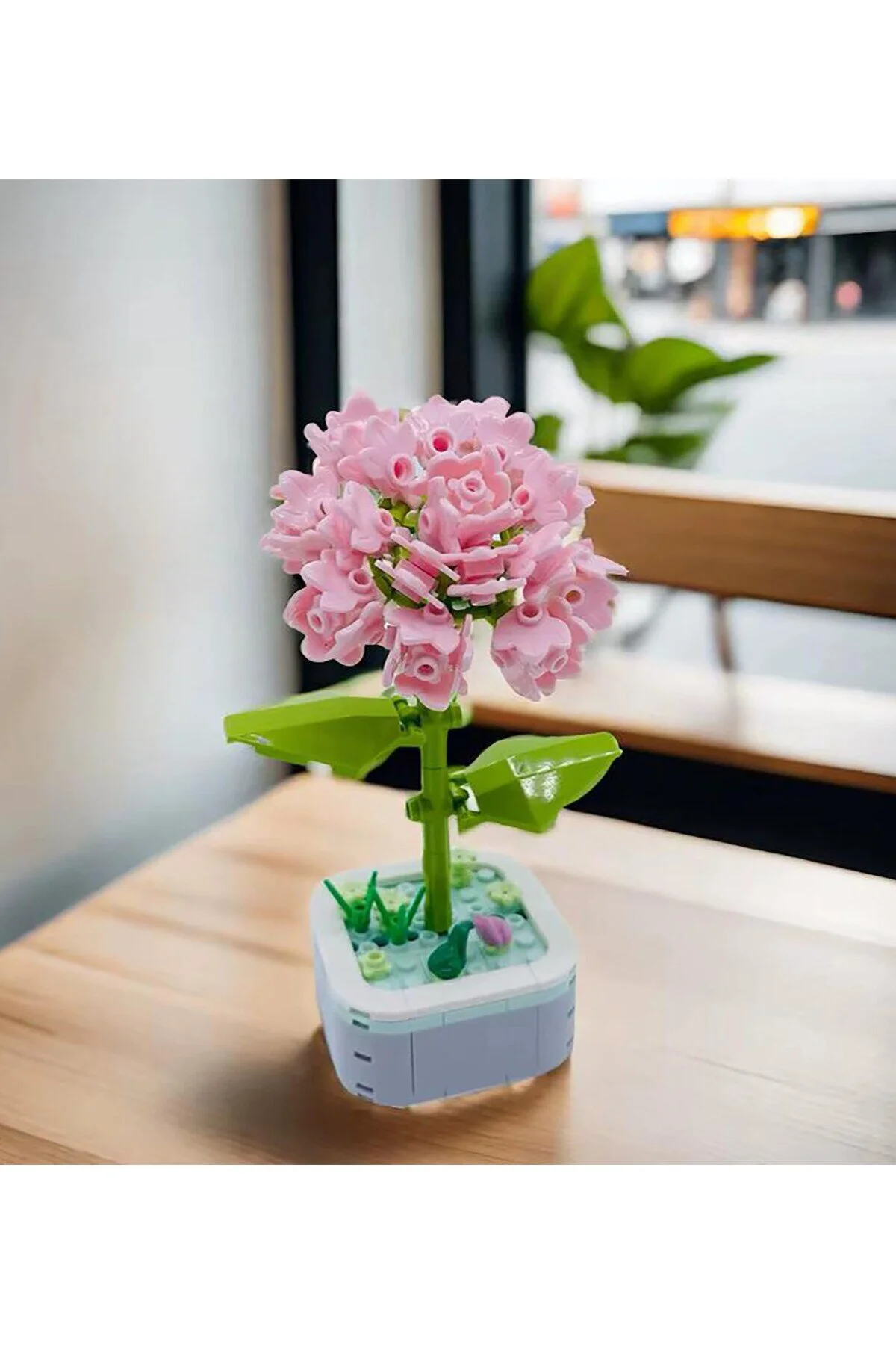لگو و اسباب بازی های ساخت محور BUILDING BLOCK FLOWER SERIES LEGO PINK از ترکیه HEDİYEBİZİZ