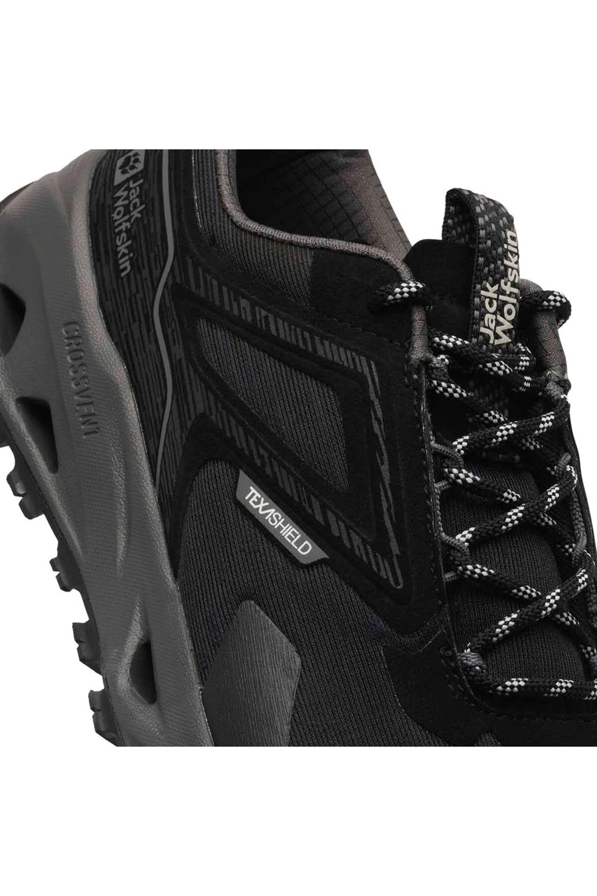 کفش Sportdoor مشکی مردانه فضای باز TEXASHIELD LOW M جک ولف اسکین Jack Wolfskin