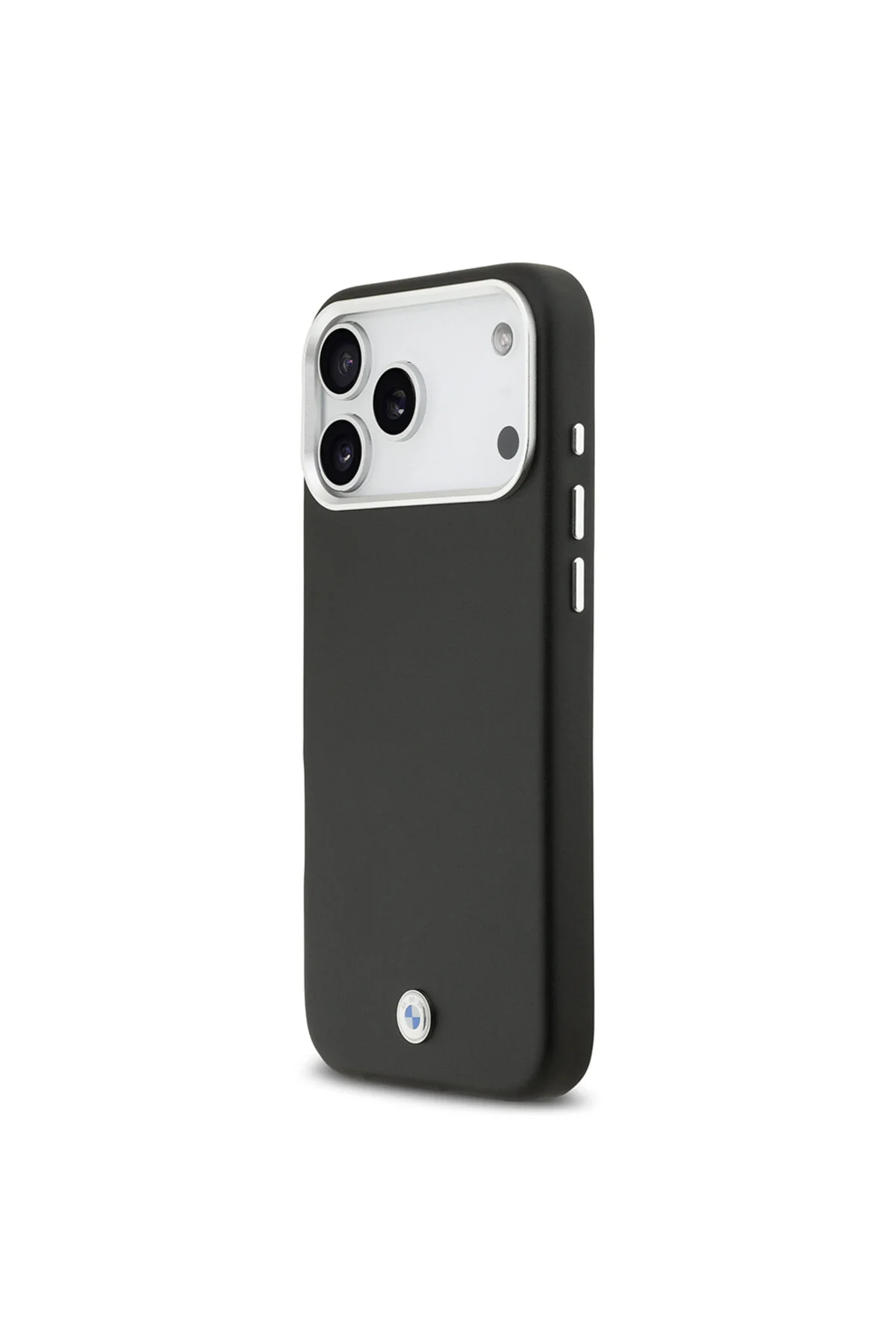 کاور و قاب سازگار با IPHONE 17 PRO MAX دارای مجوز M SAFE پوشش چرمی کامل لوگوی فلزی مشکی BMW