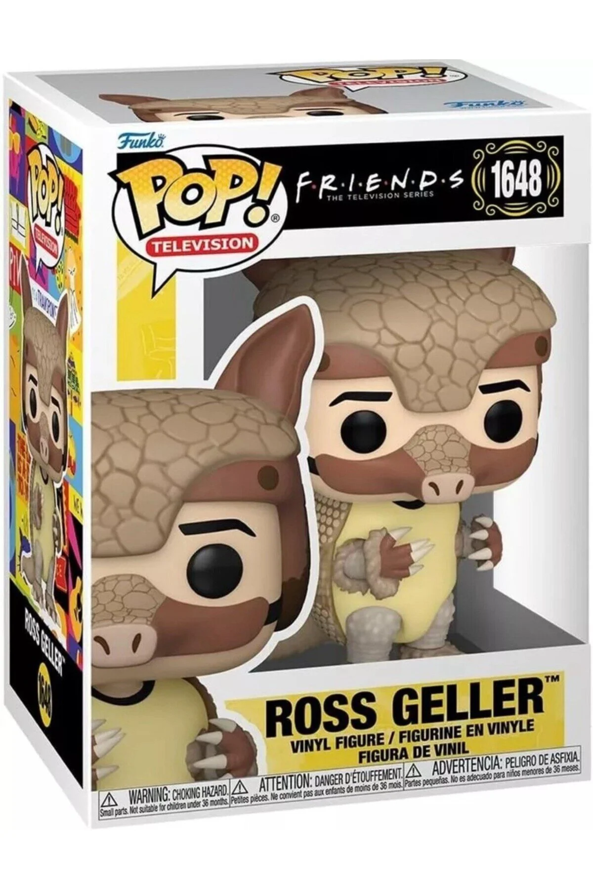 فیگور دوستان ROSS GELLER ARMADILLO FUNKO POP! شکل وینیل شماره 1648 MASKOETİCARET