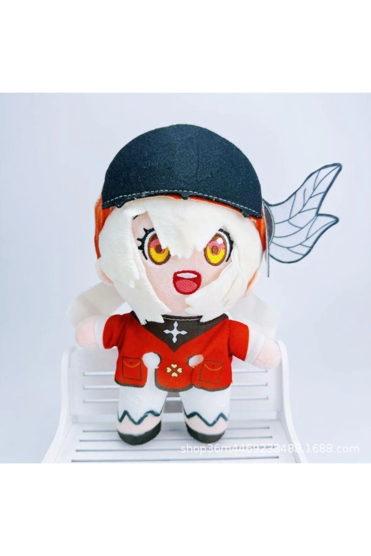 جلیقه کلید GENSHIN IMPACT KLEE GAME KAWAII ANIME MANGA 12CM مخمل دار جاکلیدی کیسه اسباب بازی تزئینی هدیه جذاب synshop