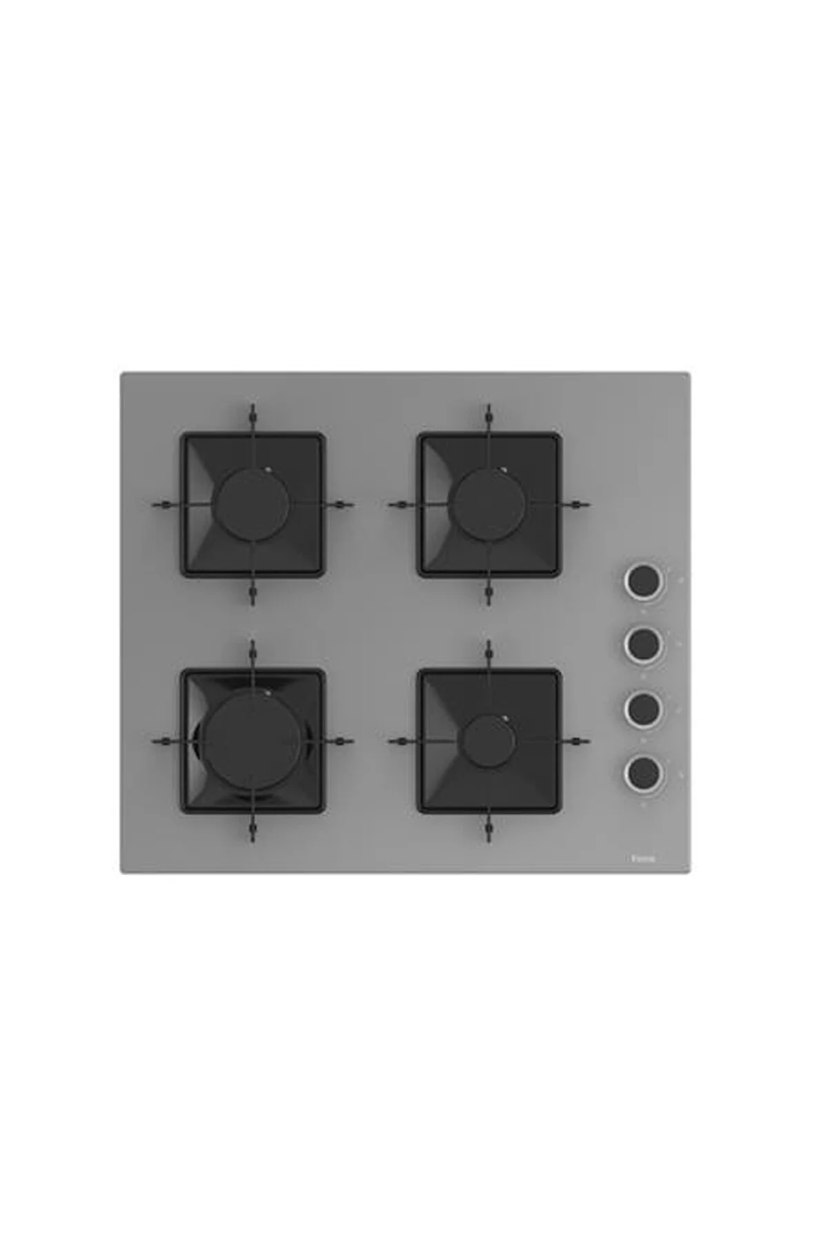 لوازم توکار ست داخلی شیشه ای 3 تکه سری STEAM PLUS QEP64CPR SS208 D102 Ferre