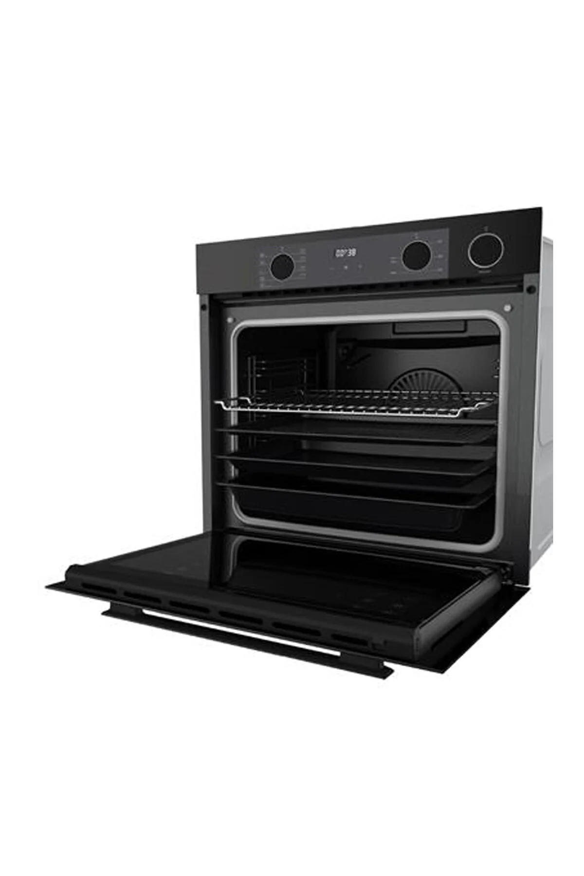 لوازم توکار ست داخلی شیشه ای 3 تکه STEAM PLUS 75 QEP64CS ED035 D100 Ferre