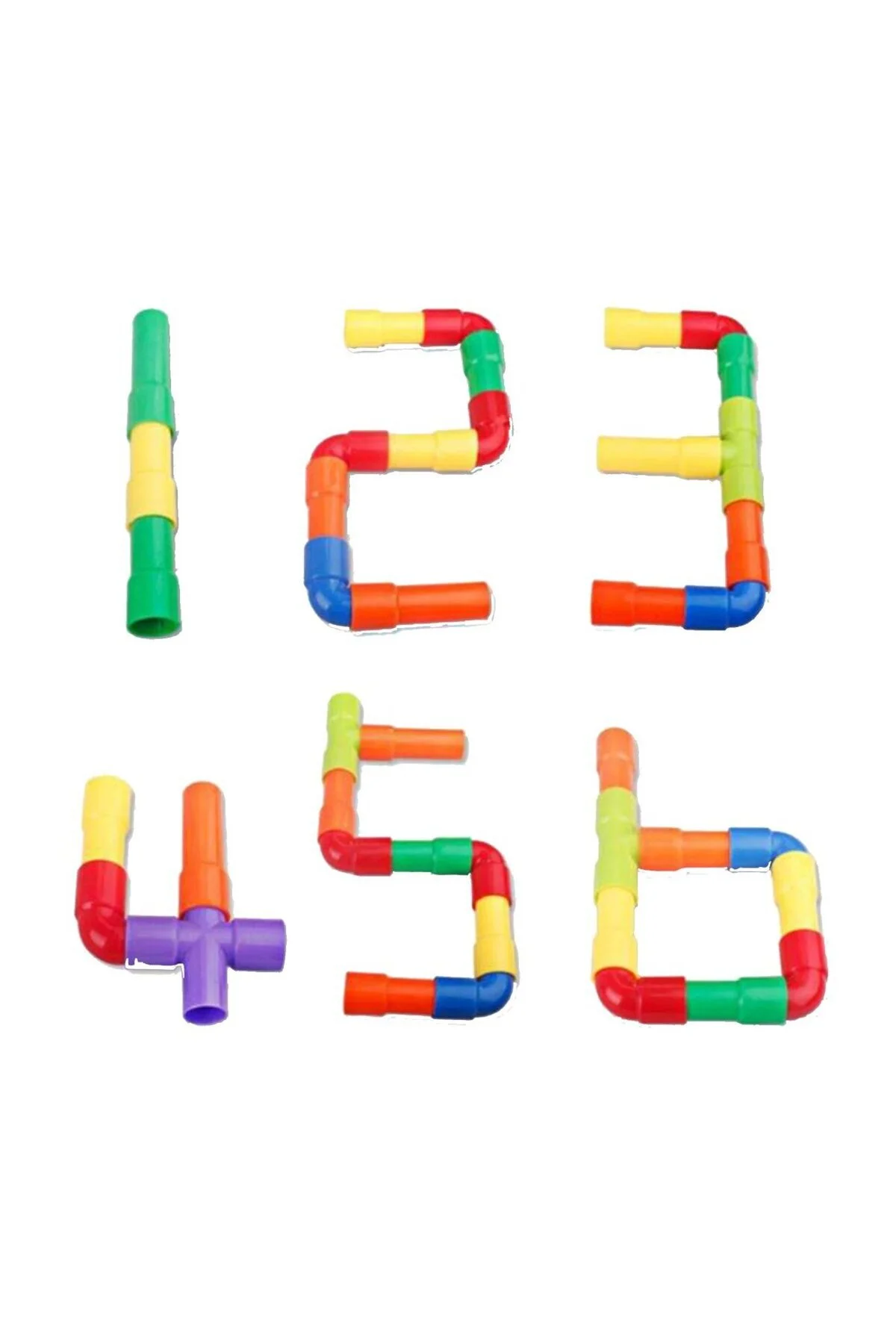 لگو و اسباب بازی های ساخت محور PIPE WITH WHEELS LEGO ست آموزشی توسعه هوش اتصال لوله 72 عدد از ترکیه mesorelle