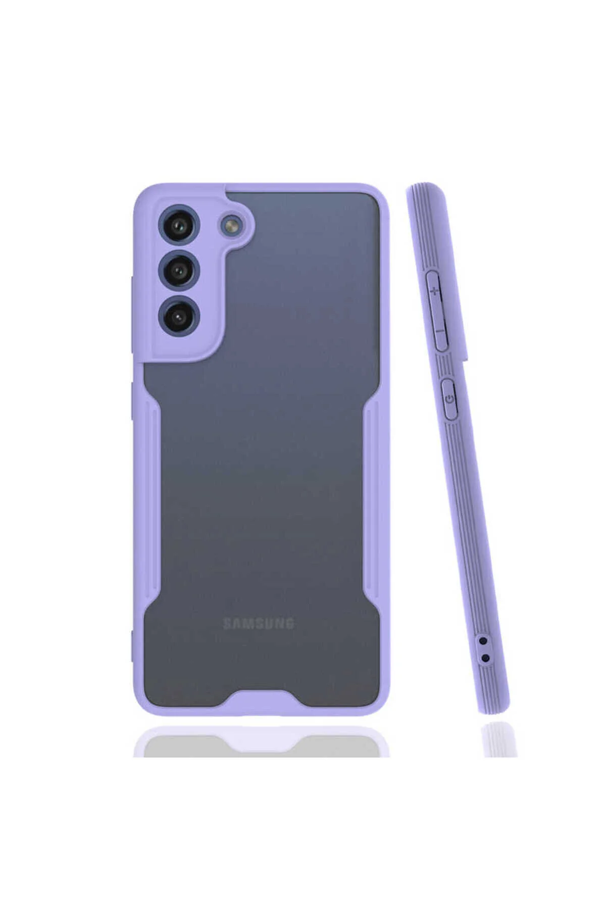 کاور و قاب گلکسی S21 FE CASE PARFAIT آبی BİRİVA HOME