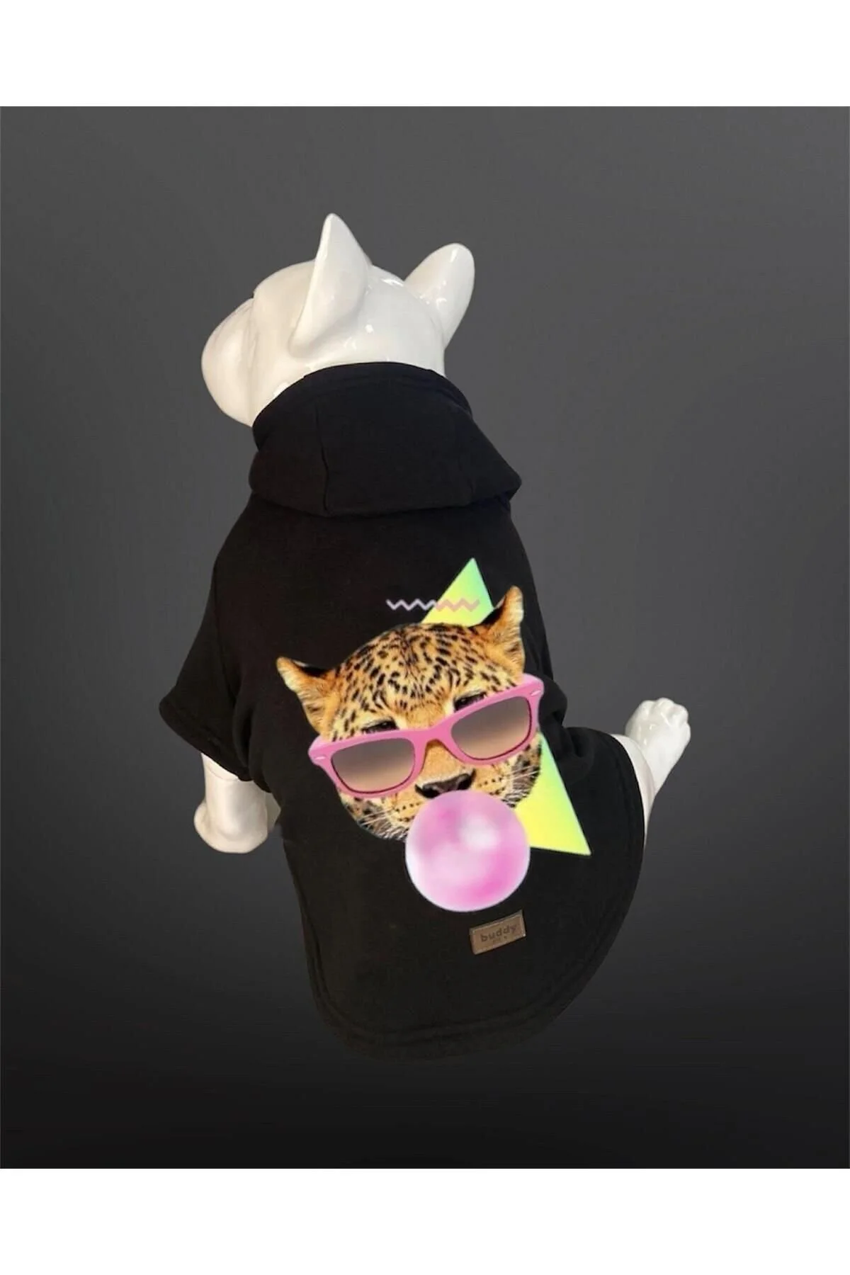 لباس سگ مشکی سوئیشرت گربه و هودی رنگ جدید Buddy Store