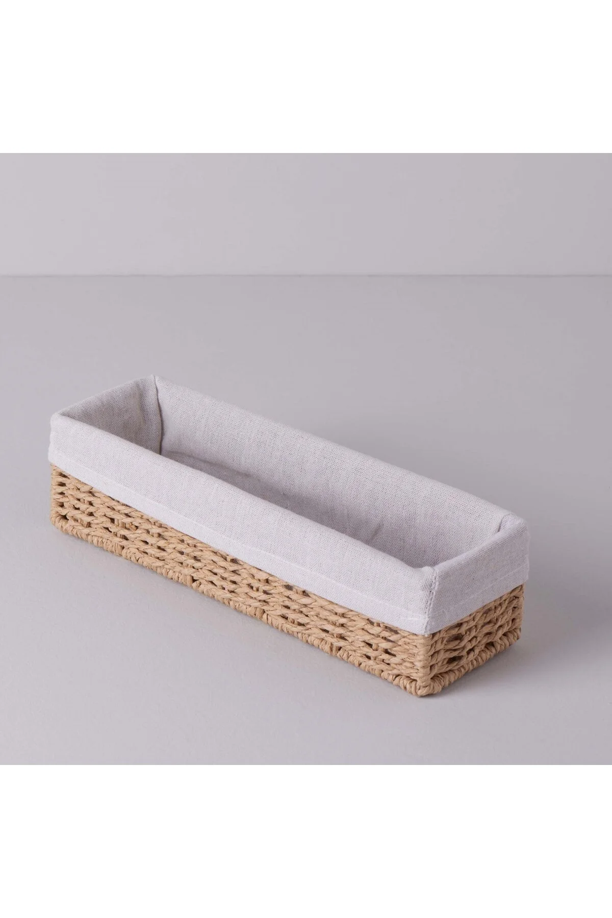 سبد صورتی حمل طبیعی 32X10X8 سانتی متر Linens