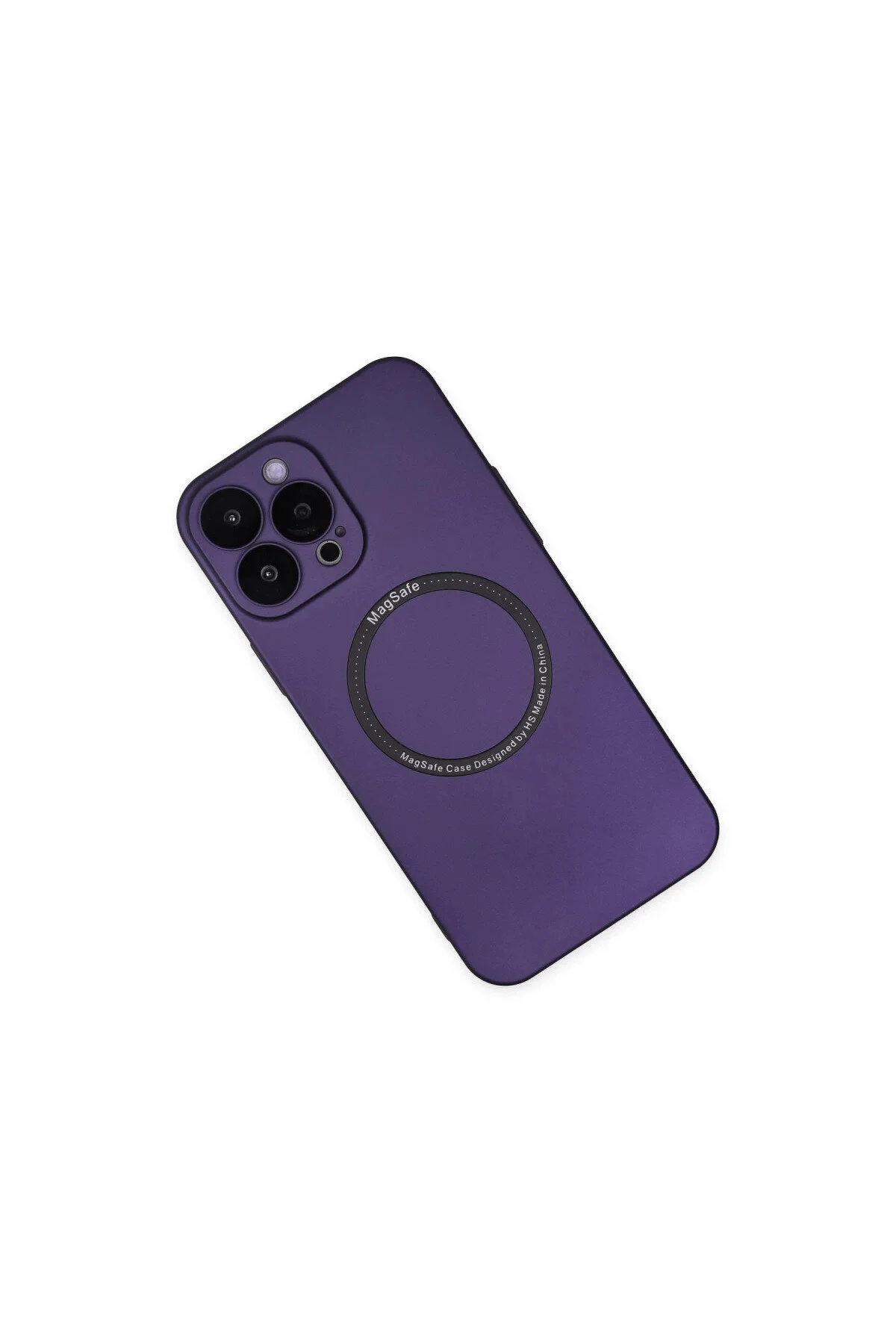 کاور و قاب IPHONE 14 PRO CASE JACK MAGNETICSAFE LENS SILICONE بنفش eco port