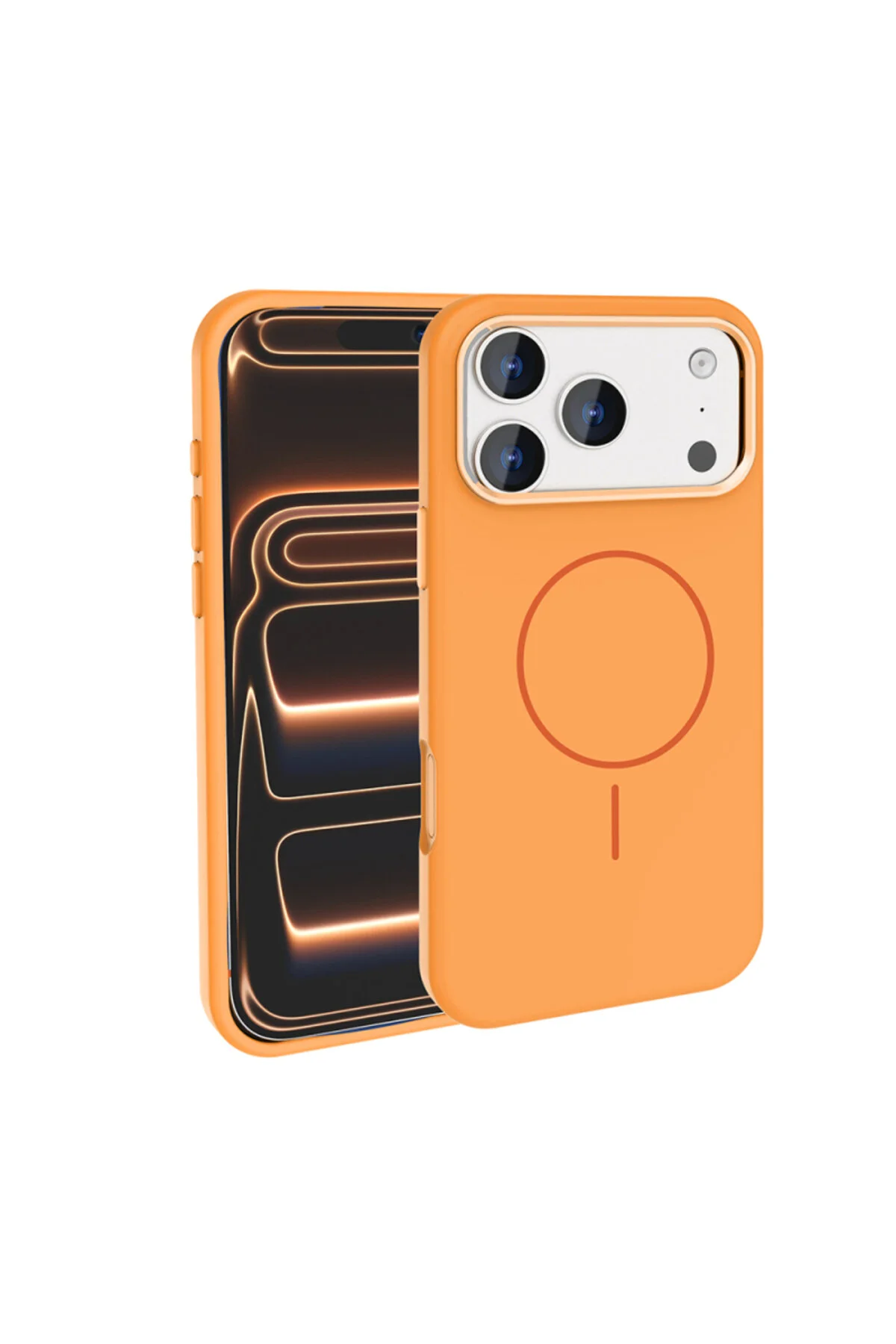 کاور و قاب روکش سیلیکونی ممتاز IPHONE 17 PRO MAX CASE LILOVA با ویژگی M SAFE TechnoGuru