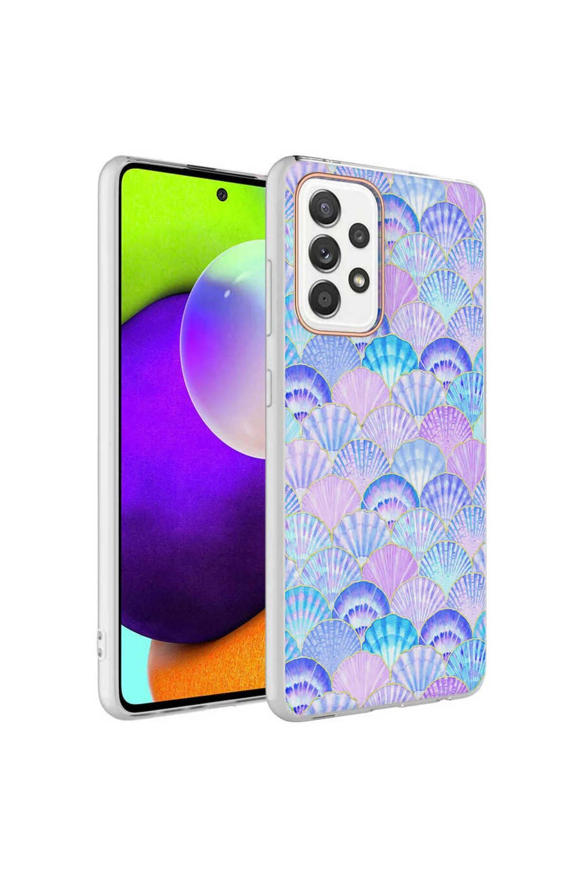کاور و قاب GALAXY A72 ATA BELLA COVER LILAC Zore