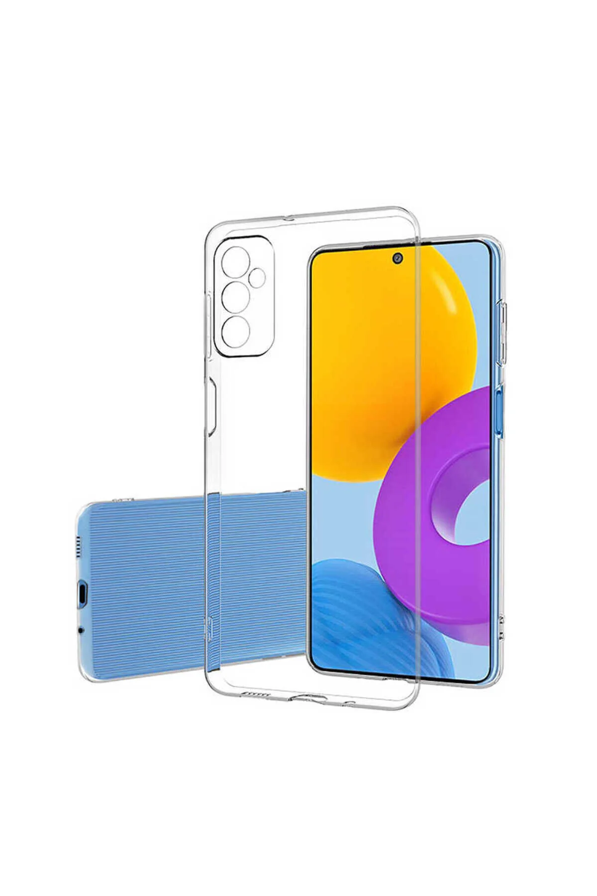 کاور و قاب سیلیکونی سوپر GALAXY M52 ATA بی رنگ Zore