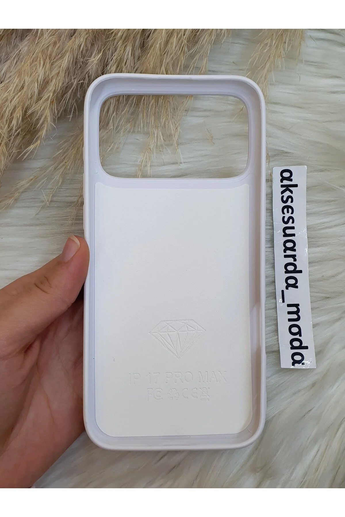 کاور و قاب لاکچری SWROVSKI STONE سازگار با IPHONE 17 PRO MAX ZB Aksesuarda Moda