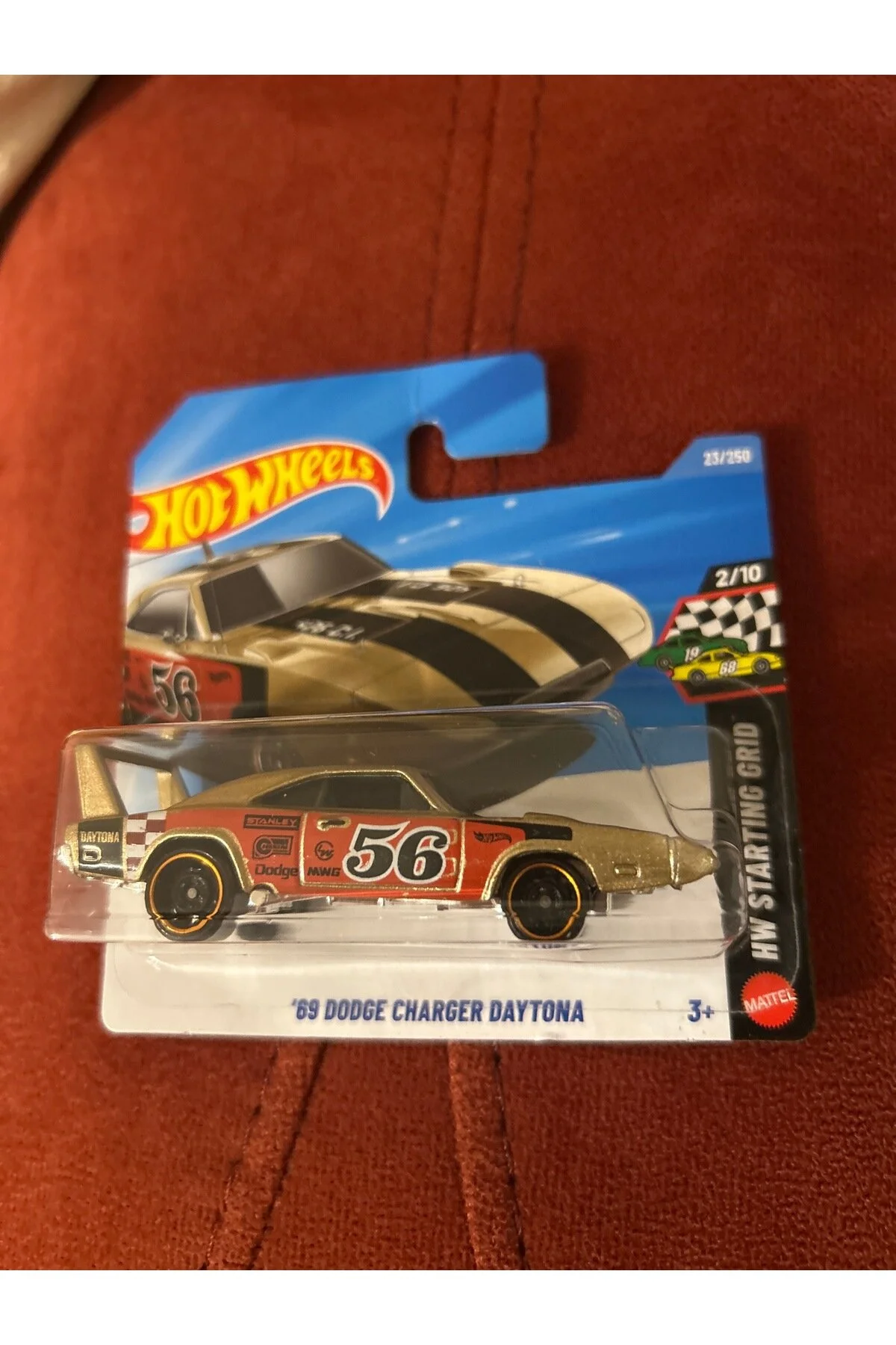 ماشین اسباب بازی 69 DODGE CHARGER DAYTONA اورجینال HOT WHEELS
