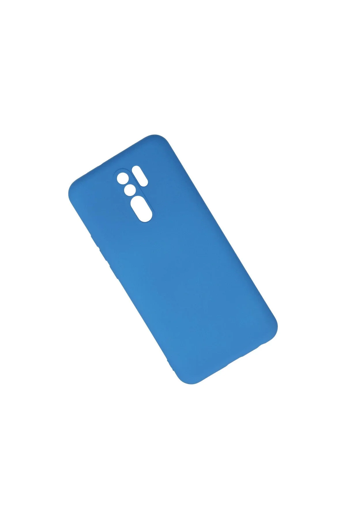 کاور و قاب شیائومی REDMI 9 NANO VELVET SILICONE INSIDE BLUE eco port