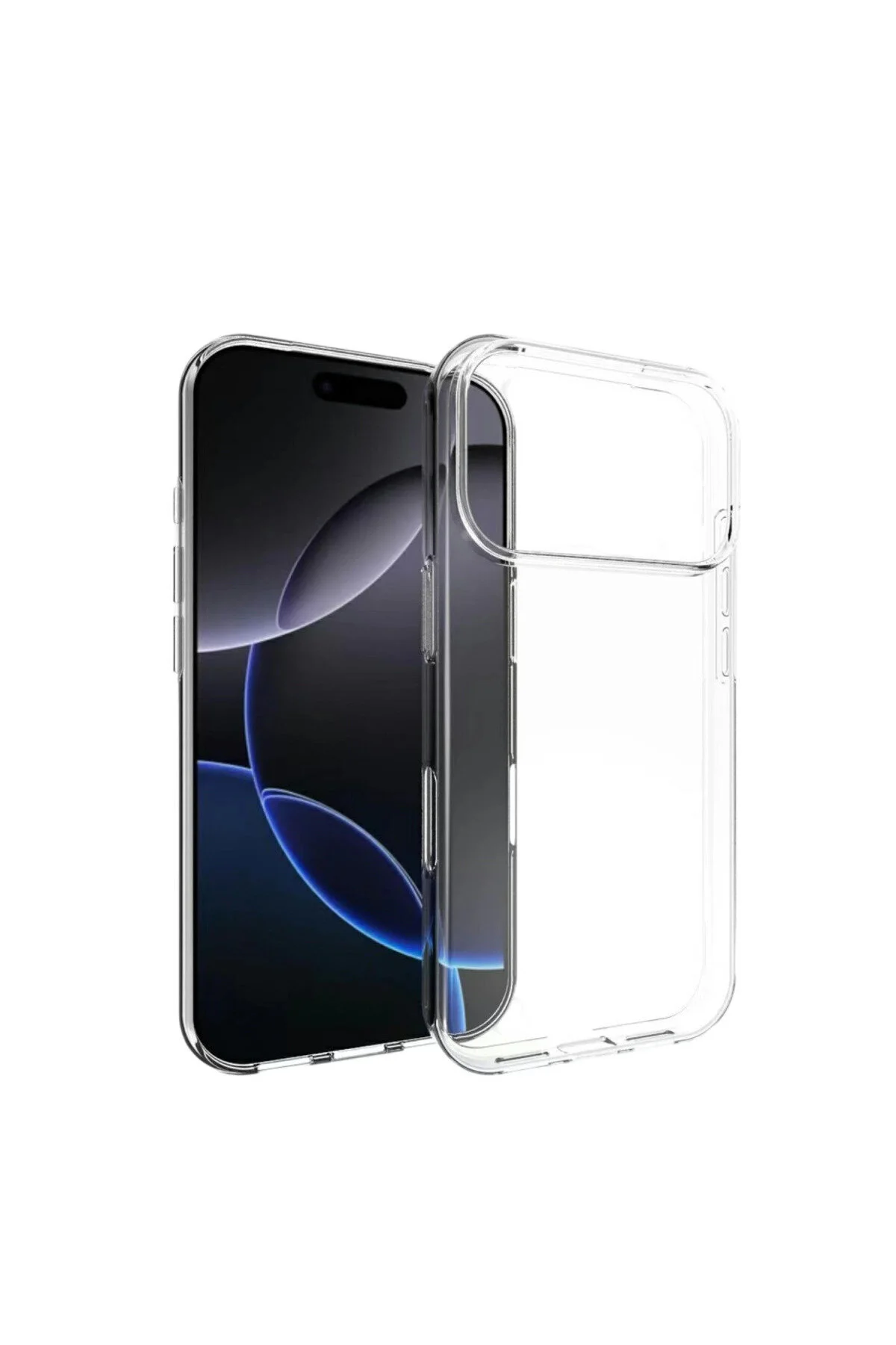 کاور و قاب APPLE IPHONE 17 PRO MAX LUXURY TRANSPARENT SILICONE – eco port
