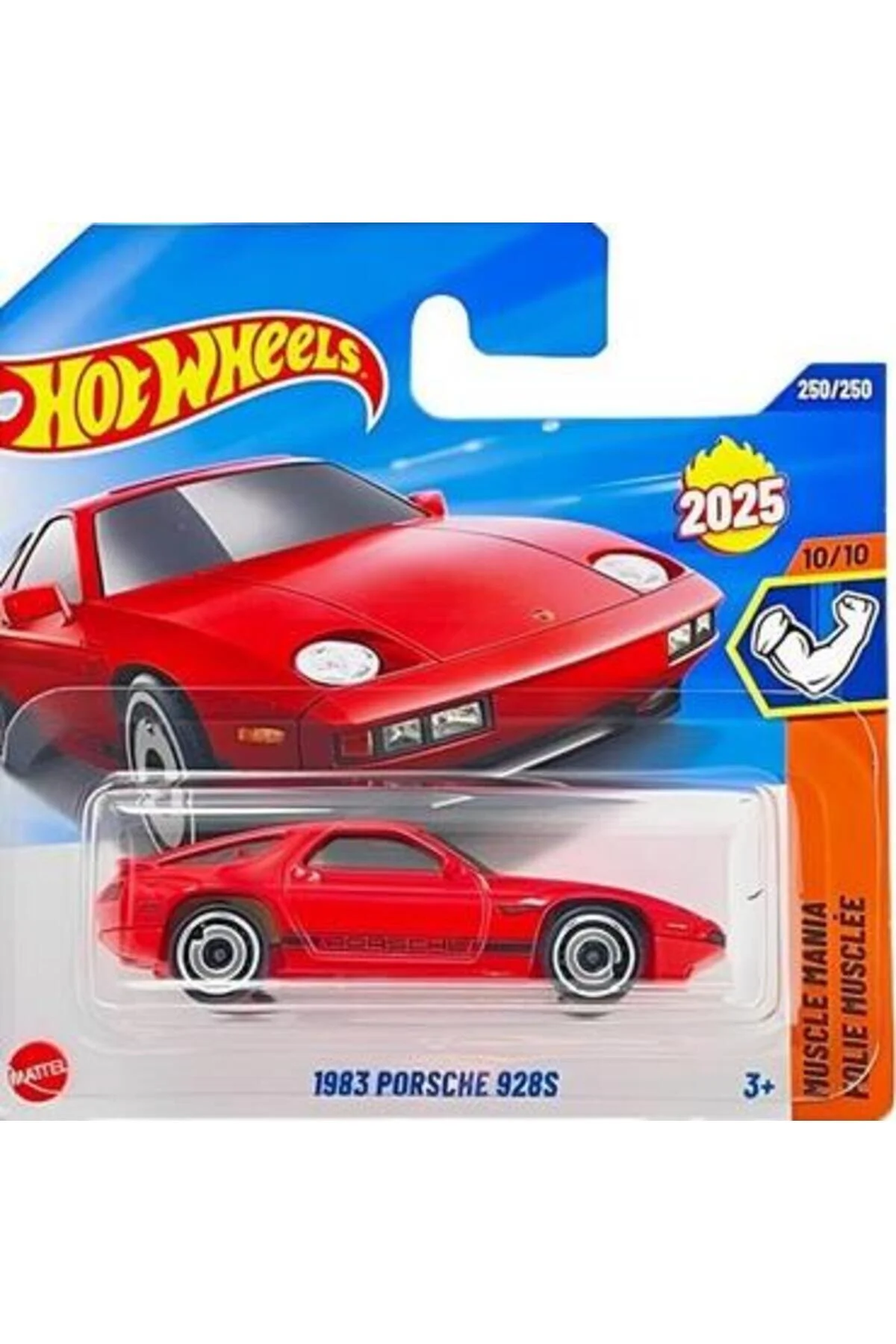 ماشین اسباب بازی SINGLE CARS 1983 PORSCHE 928S HYW53 MUSCLE MANIA از ترکیه HOT WHEELS