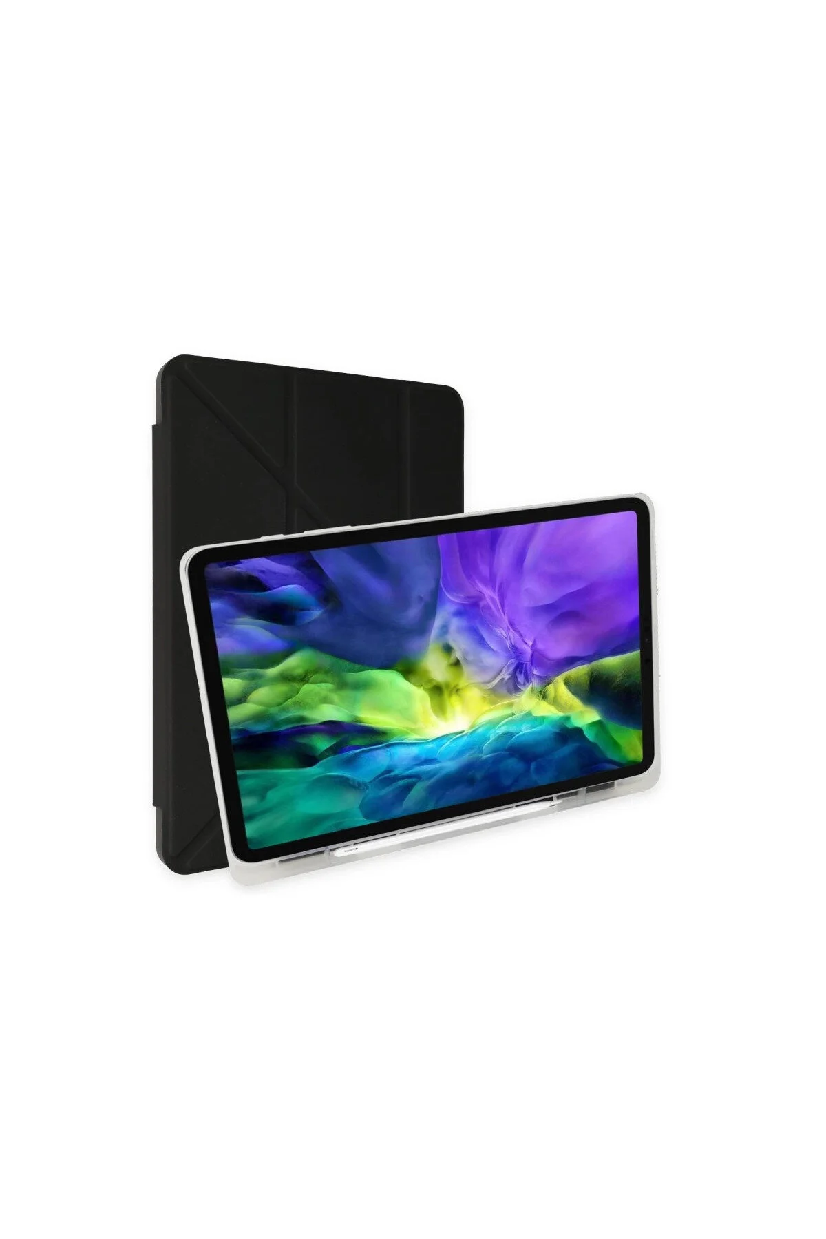 کاور تبلت قاب TAB S7 FE 12.4 CASE MARS با جای قلم مشکی LTG Nova