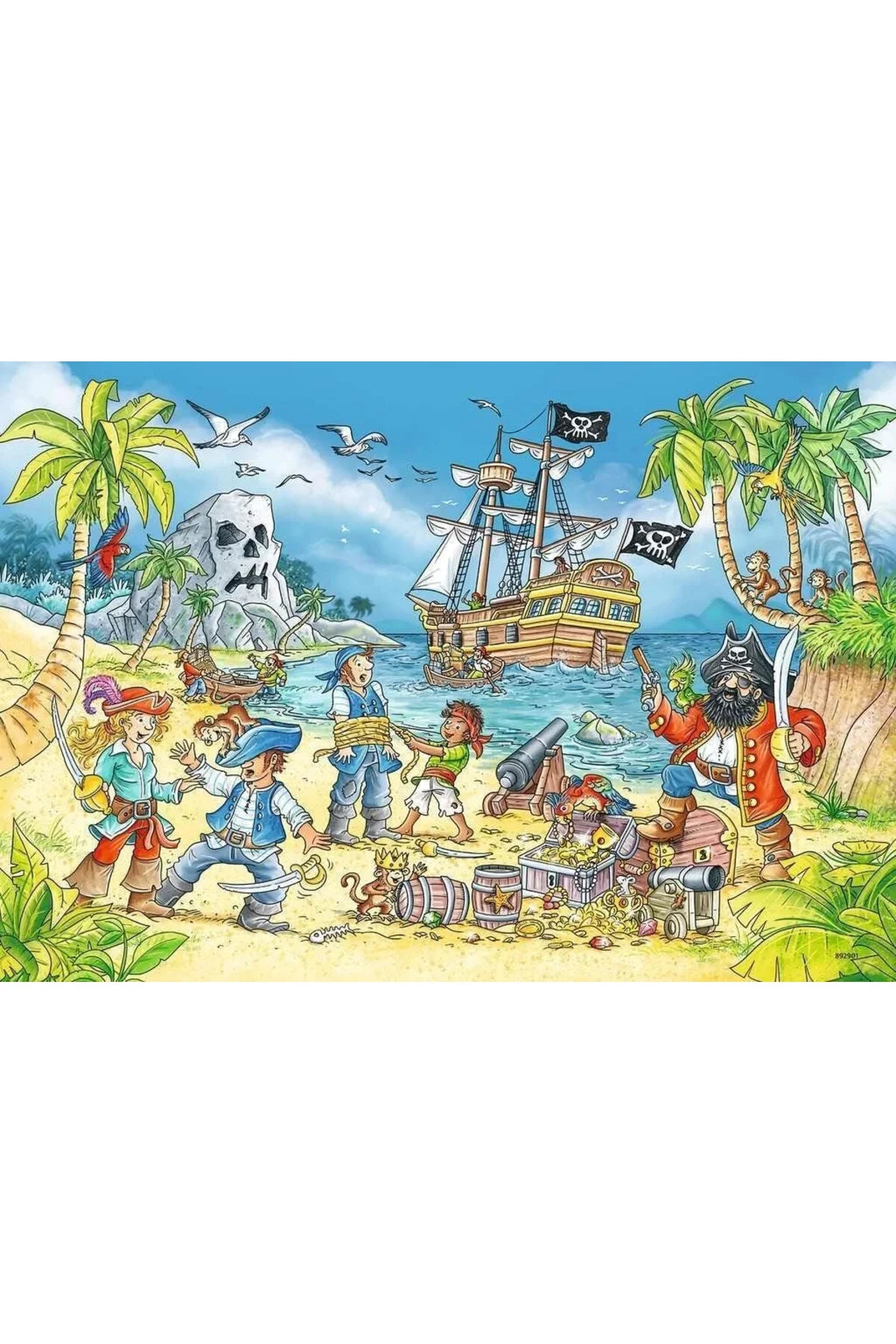 پازل 2X24P جزیره ماجراجویی از ترکیه RAVENSBURGER