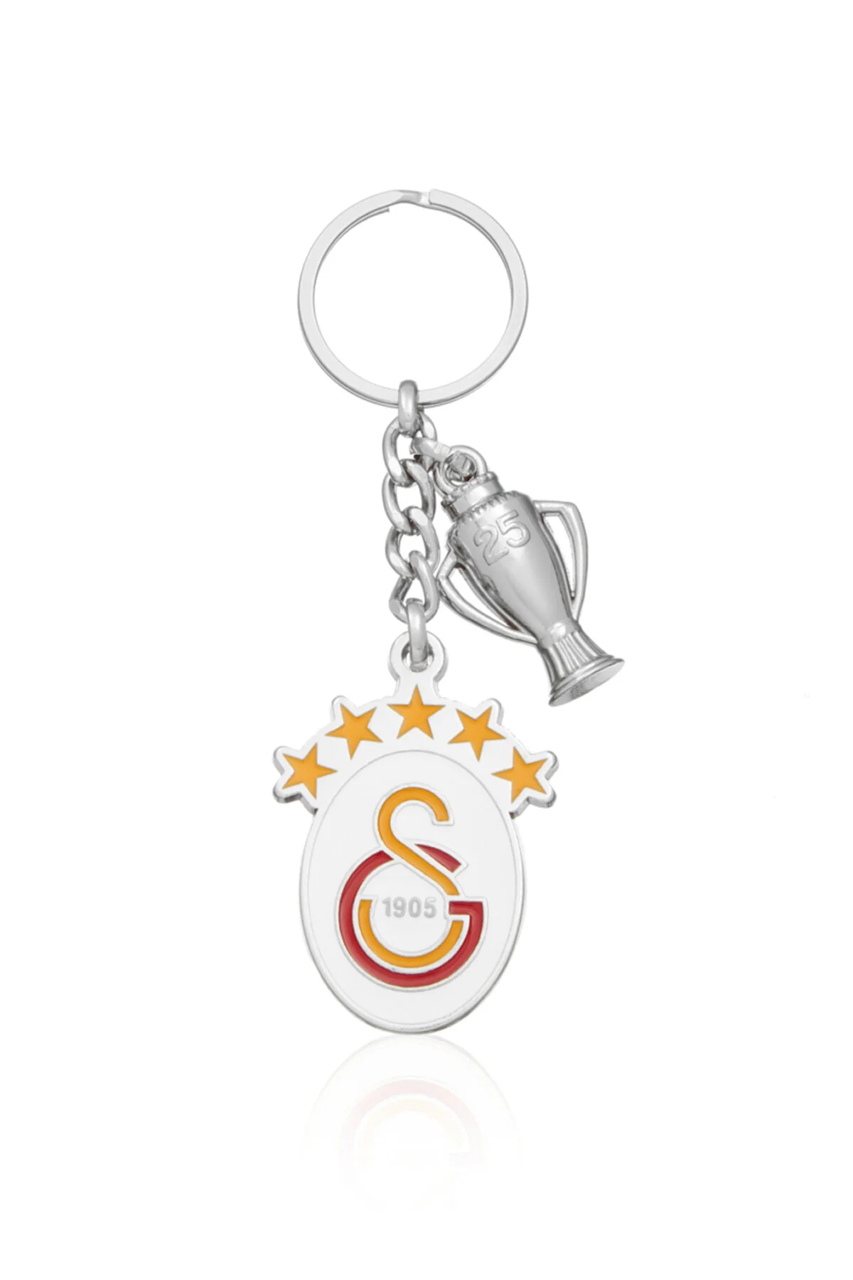 جلیقه کلید جاکلیدی فلزی جایزه 5 ستاره گالاتاسرای GSKEY25002 Galatasaray