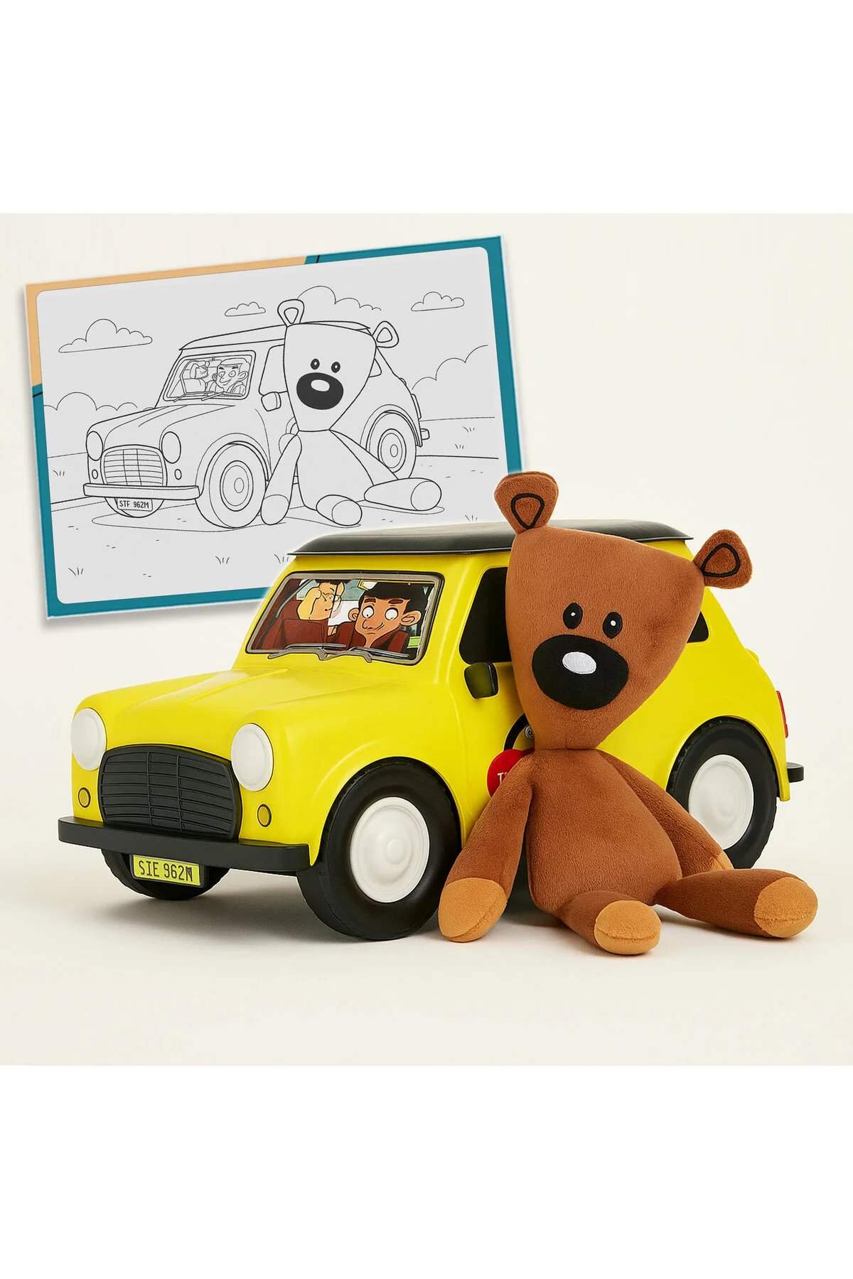 اسباب بازی های پشمی MR BEAN BEAR مخمل دار تدی | 35 سانتی متر Hediye24