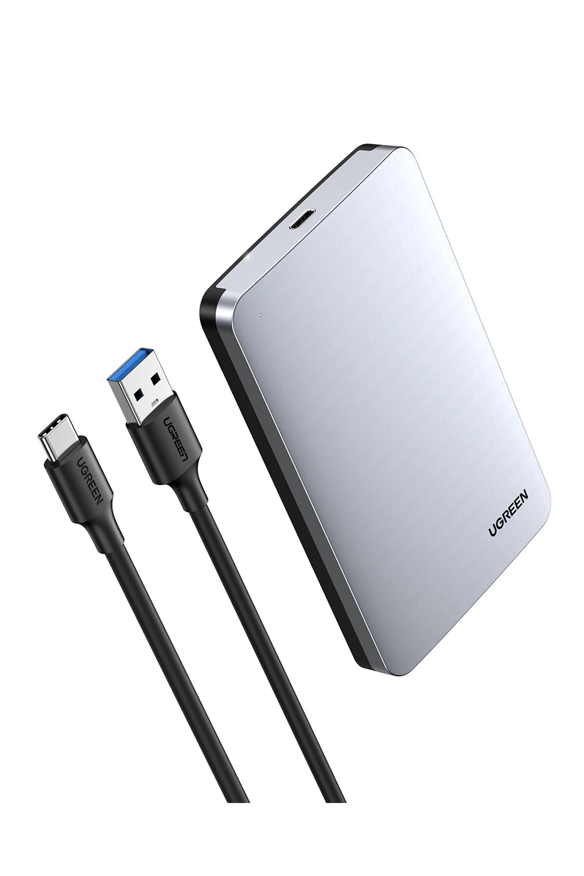 باکس هارد دیسک جعبه تخفیف SSD USB TYPE C 3.1 GEN2 2.5 اینچ HDD Ugreen