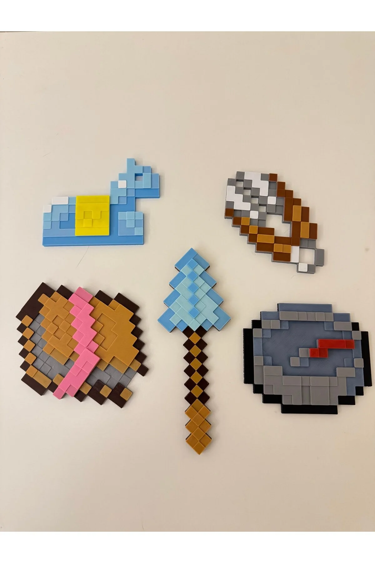 اسباب بازی های فیگور دیگر مجموعه اکتشاف MINECRAFT نیزه + ساعت قطب نما اسب قیچی شکل You Toys