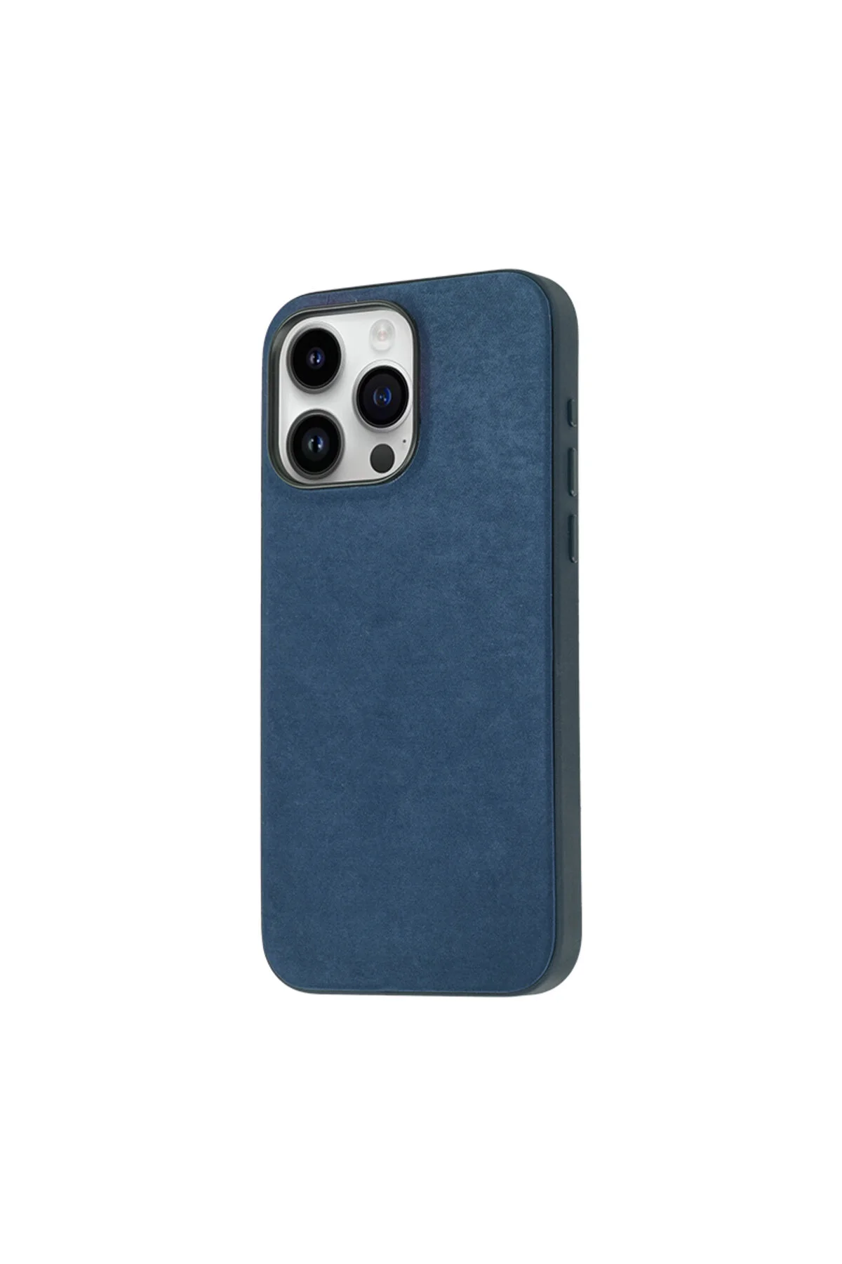 کاور و قاب MIMOSA MICRO FIBER سازگار با IPHONE 15 PRO MAX BLUE Zore
