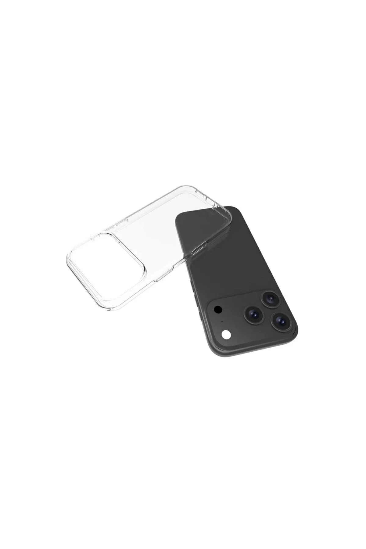 کاور و قاب APPLE IPHONE 17 PRO MAX LUXURY TRANSPARENT SILICONE – eco port