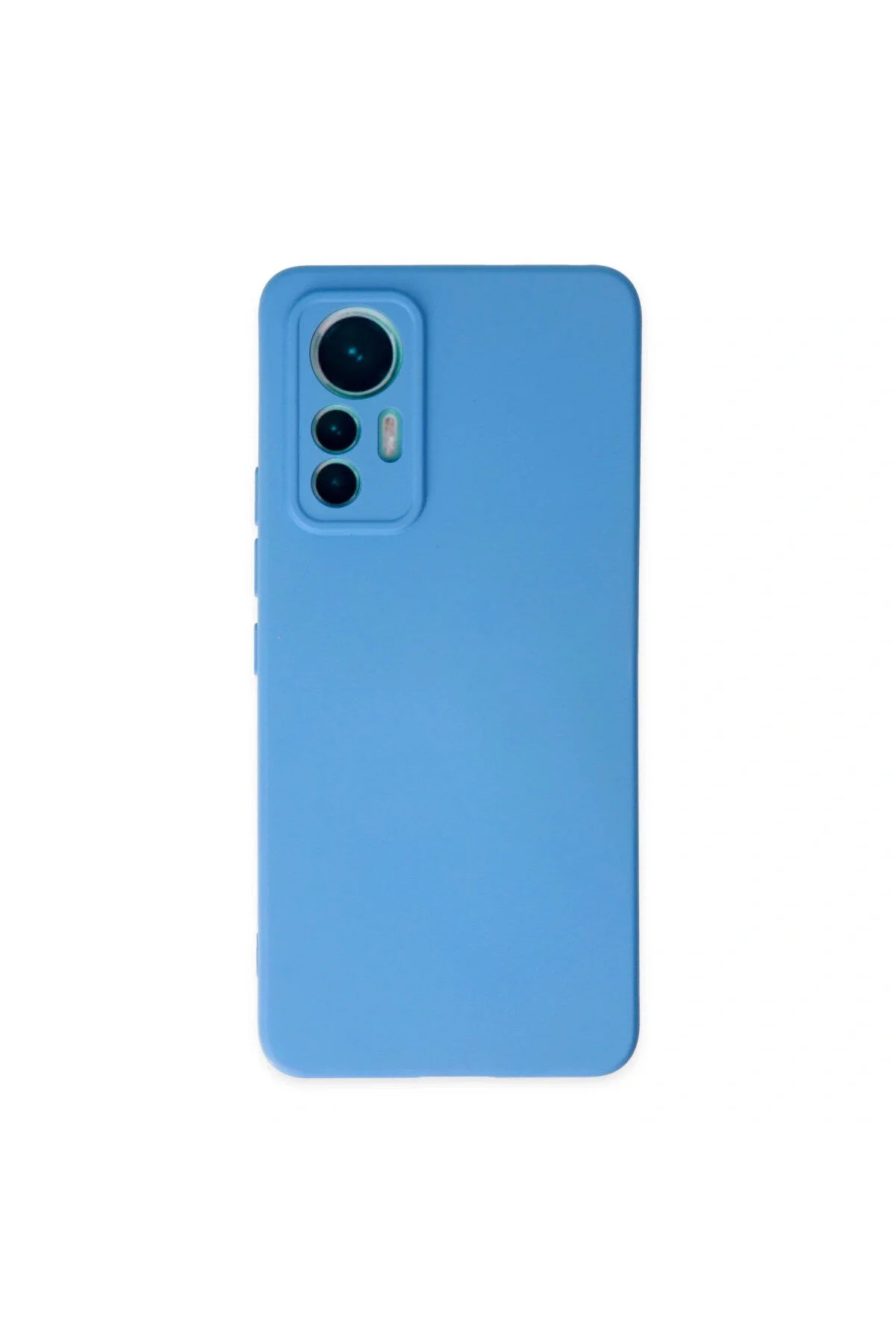 کاور و قاب XIAOMI MI 12 LITE CASE NANO VELVET SILICONE INSIDE BLUE eco port