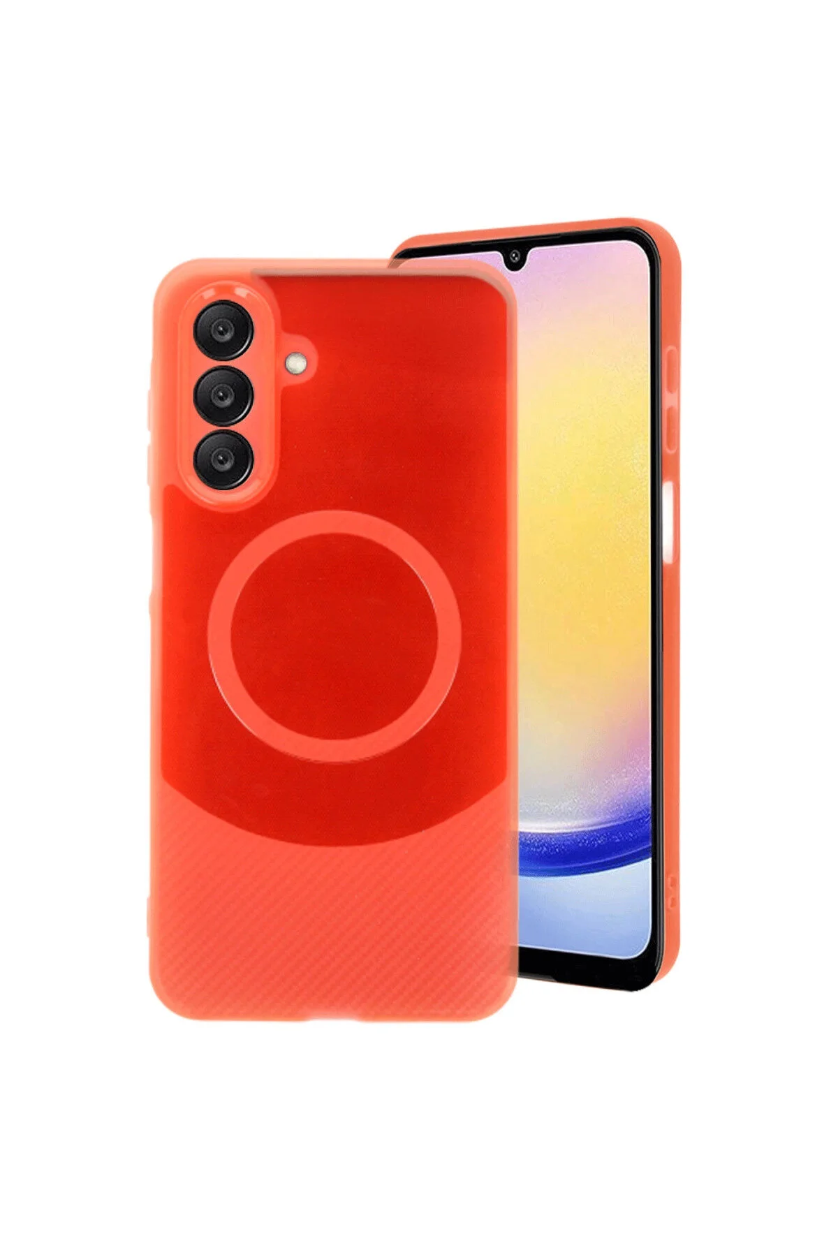 کاور و قاب SAMSUNG A16 5G CASE MAYA CARBON COVER قرمز eco port