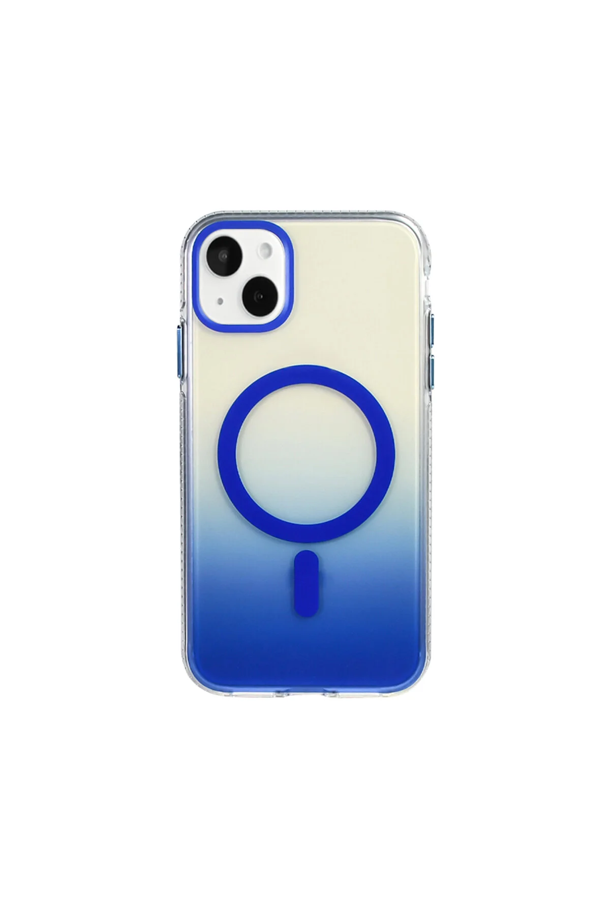 کاور و قاب آیفون 15 با قابلیت شارژ M SAFE پوشش شفاف ALT TOROS TRANSITION COLOR طلایی Alan Tech