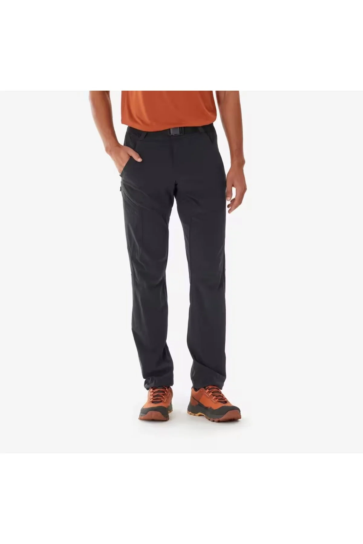 شلوار مردانه فضای باز مشکی دکتلون Decathlon
