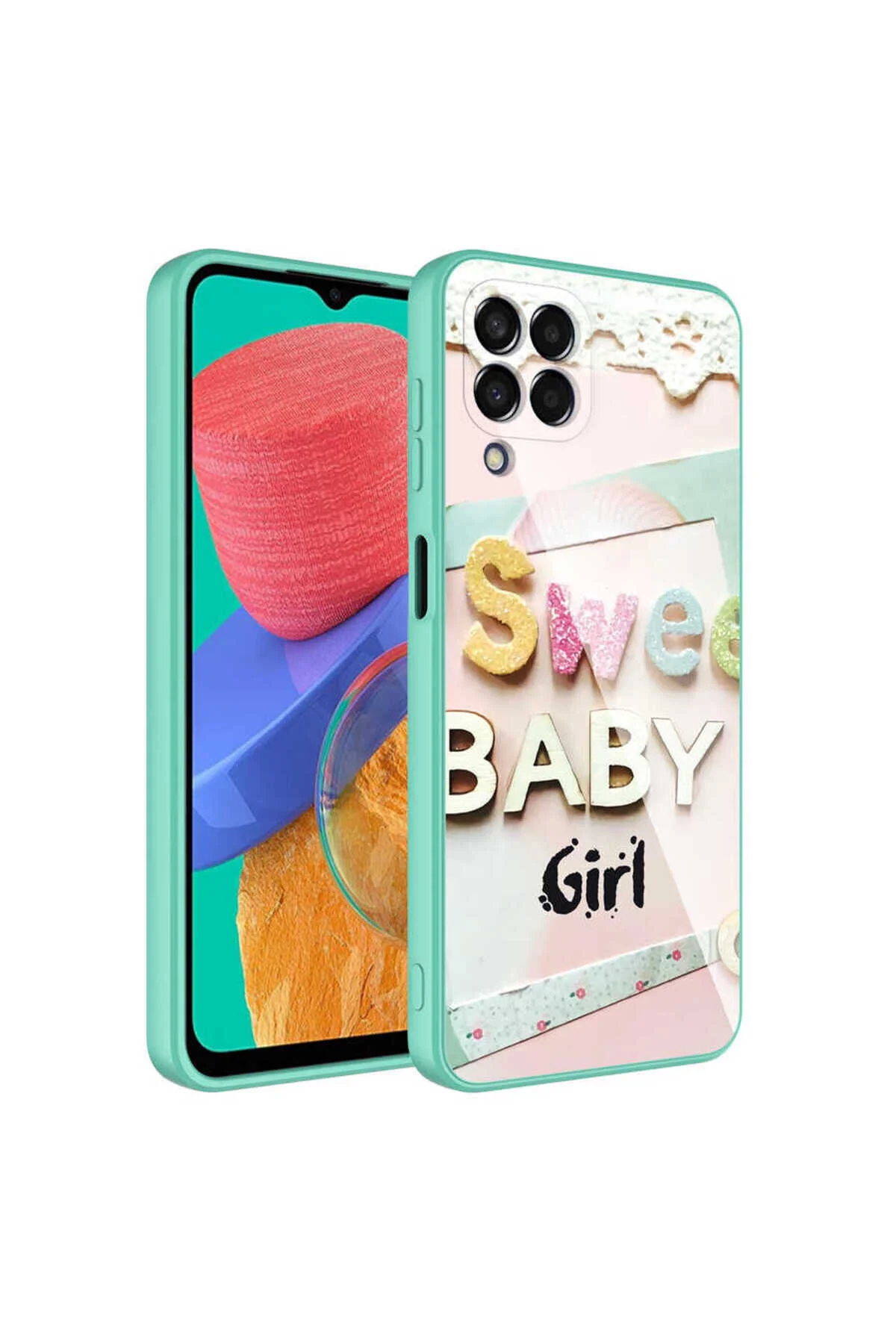 کاور و قاب پوشش محافظ سیلیکونی سخت ATA اپوکسی دوربین GALAXY M33 NO6 Zore