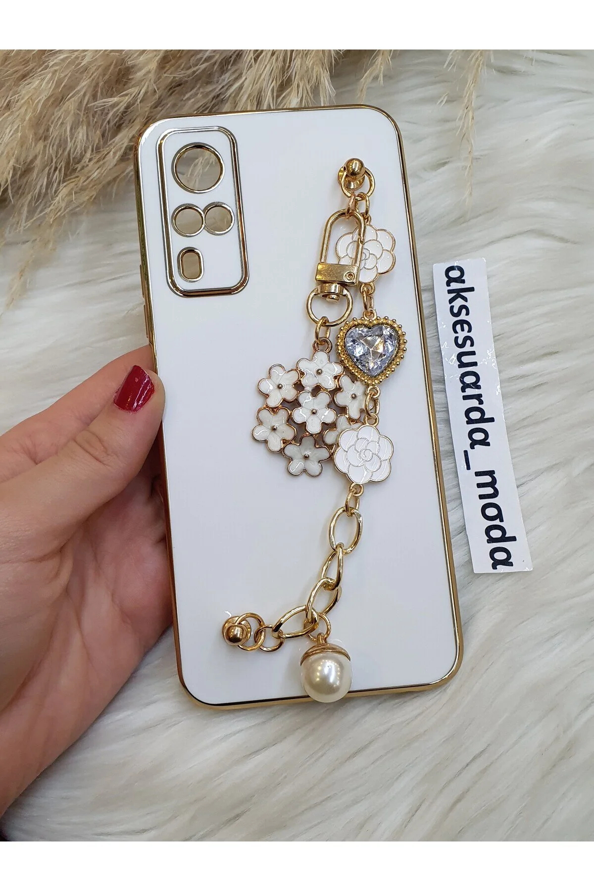 کاور و قاب براق لیزری برش سنگ گلدار با ZB Aksesuarda Moda