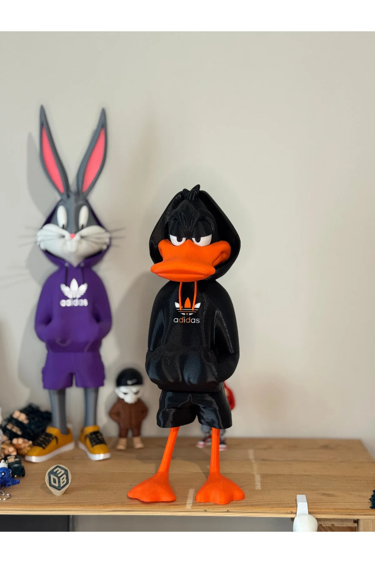 فیگور GIANT DAFFY DUCK 57 سانتی متری استایل خیابانی ظاهر 3DBALO