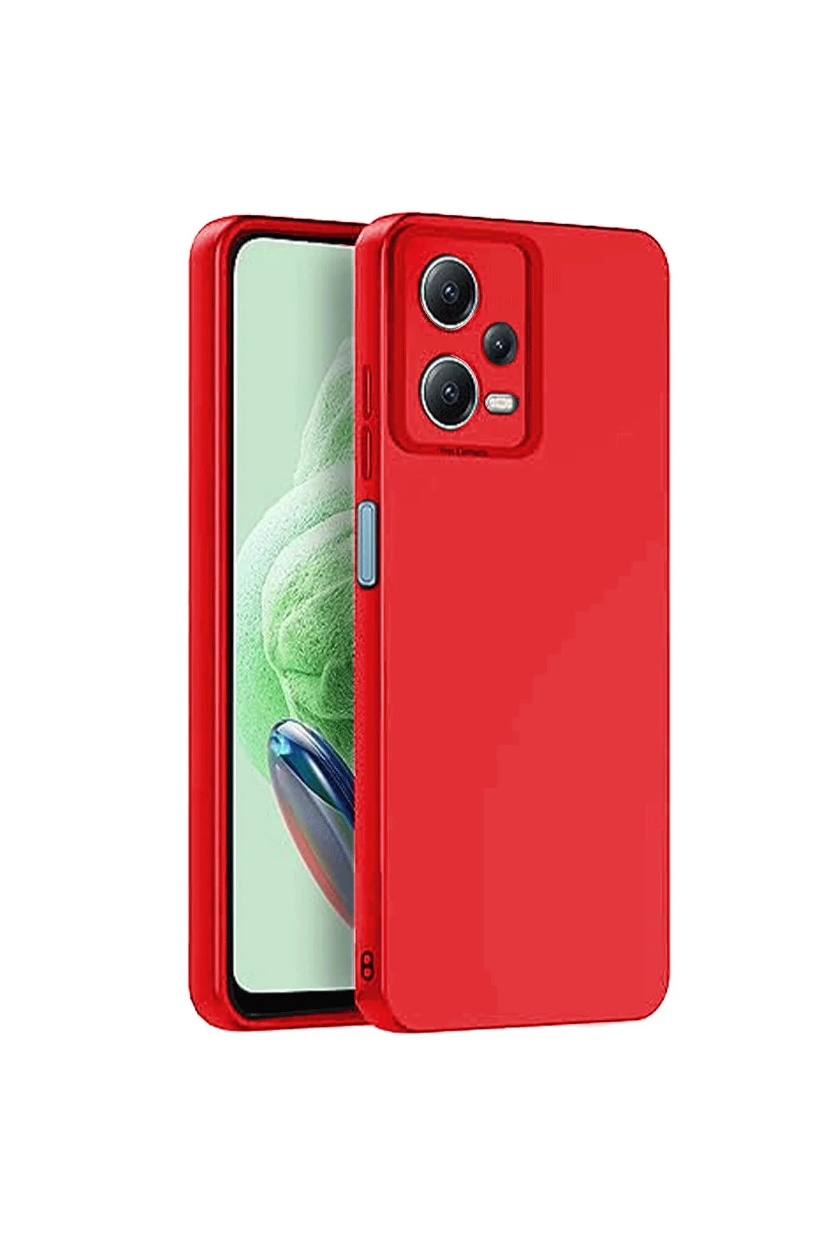 کاور و قاب داخل شیائومی REDMI NOTE 12 PRO 5G CASE NANO VELVET SILICONE INSIDE RED eco port