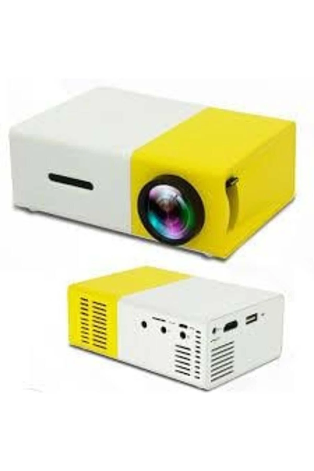 پروژکتور سیستم سینمای خانگی مینی قابل حمل HDMI USB کارت SD LED ULTRA HD Hızlıstore